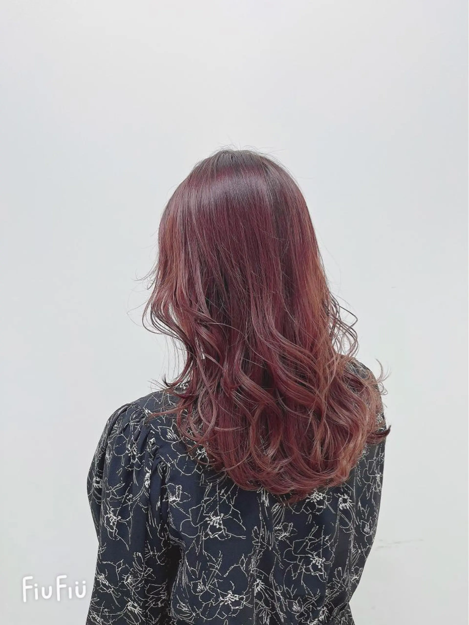 セミロング カラー 新宿/小顔レイヤー/ 顔まわり/西慶太朗のヘアスタイル