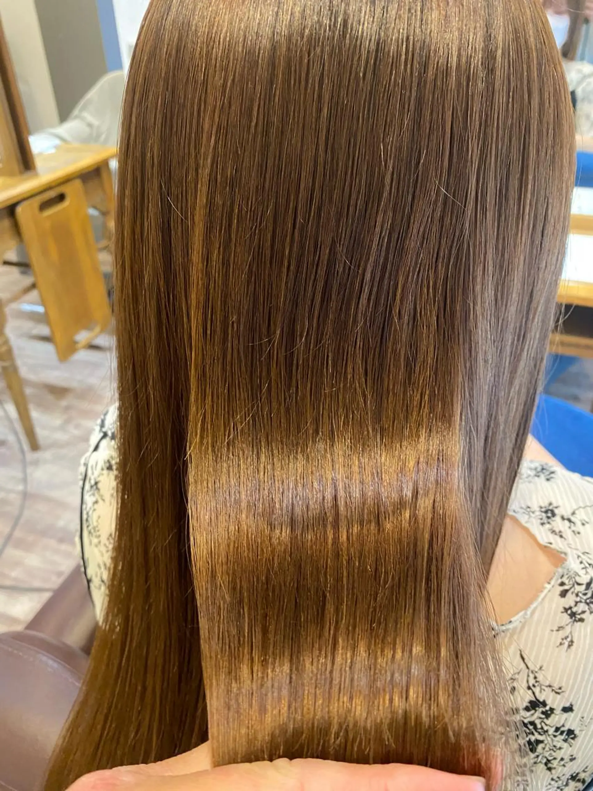 セミロング 縮毛矯正 美容室Limb所属・髪質改善/縮毛/小林 水葵のヘアスタイル