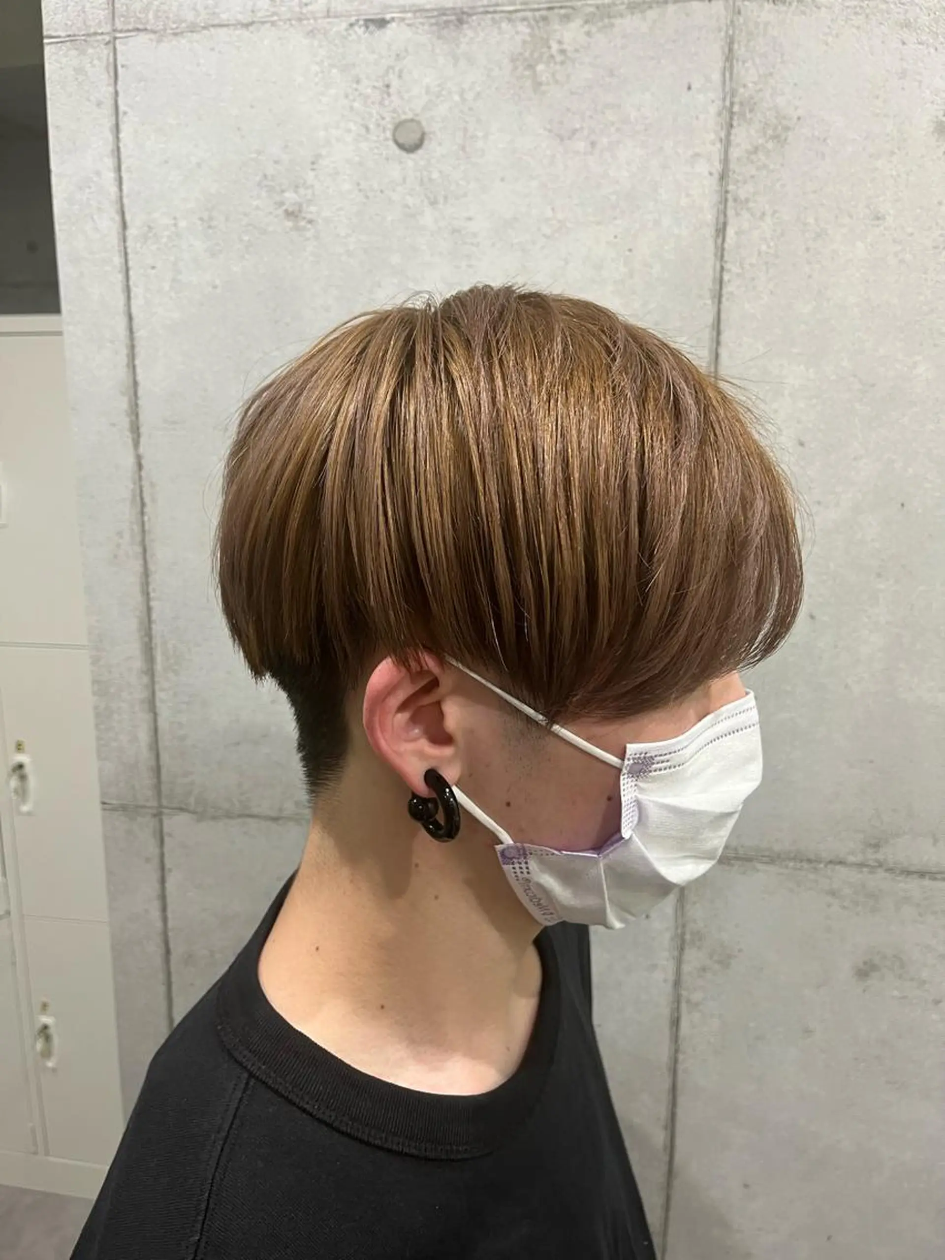 ショート カラー メンズ newi赤羽 HINATAのヘアスタイル