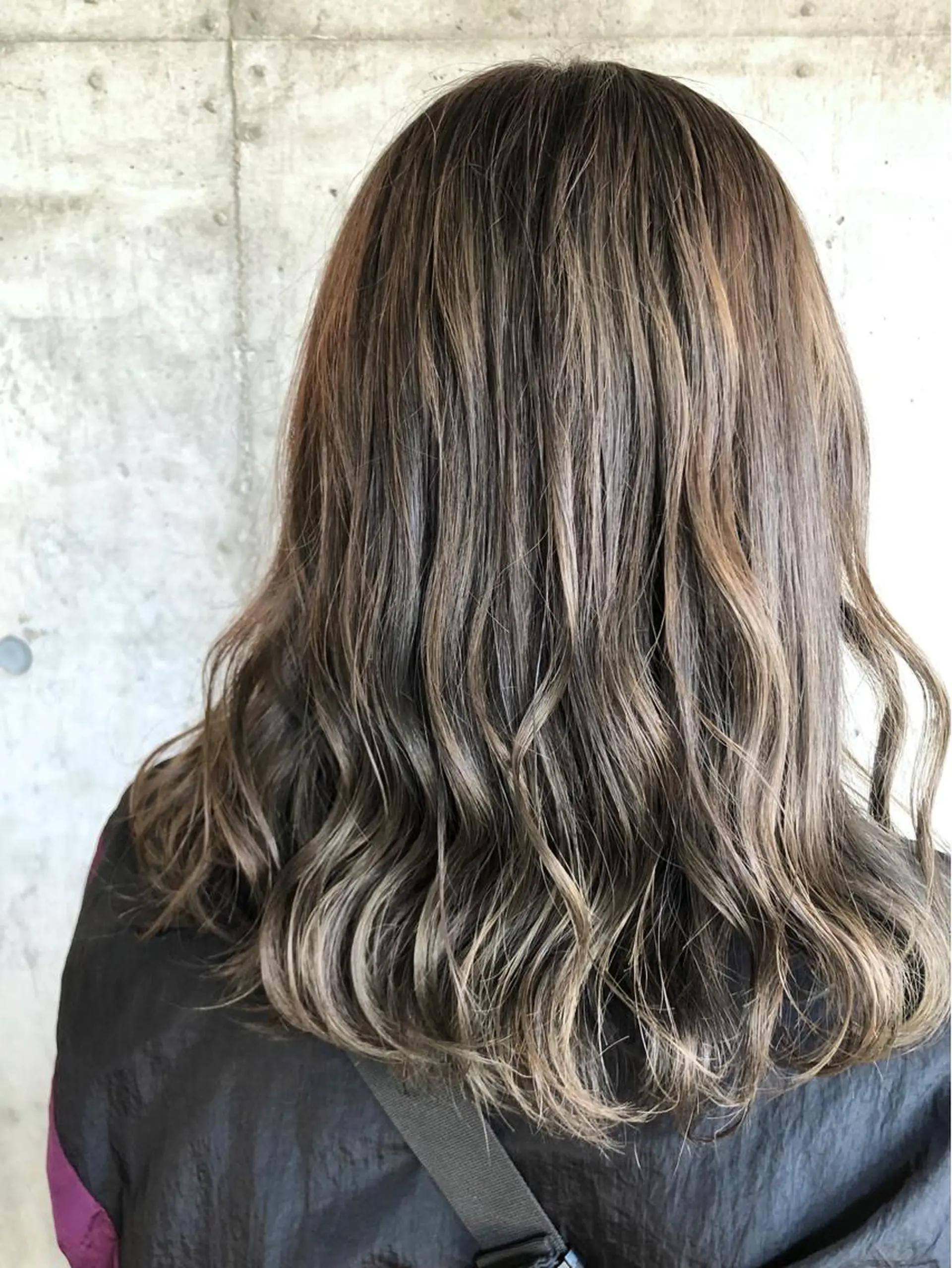 セミロング 横浜美容室／暖色系 michika🌹のヘアスタイル