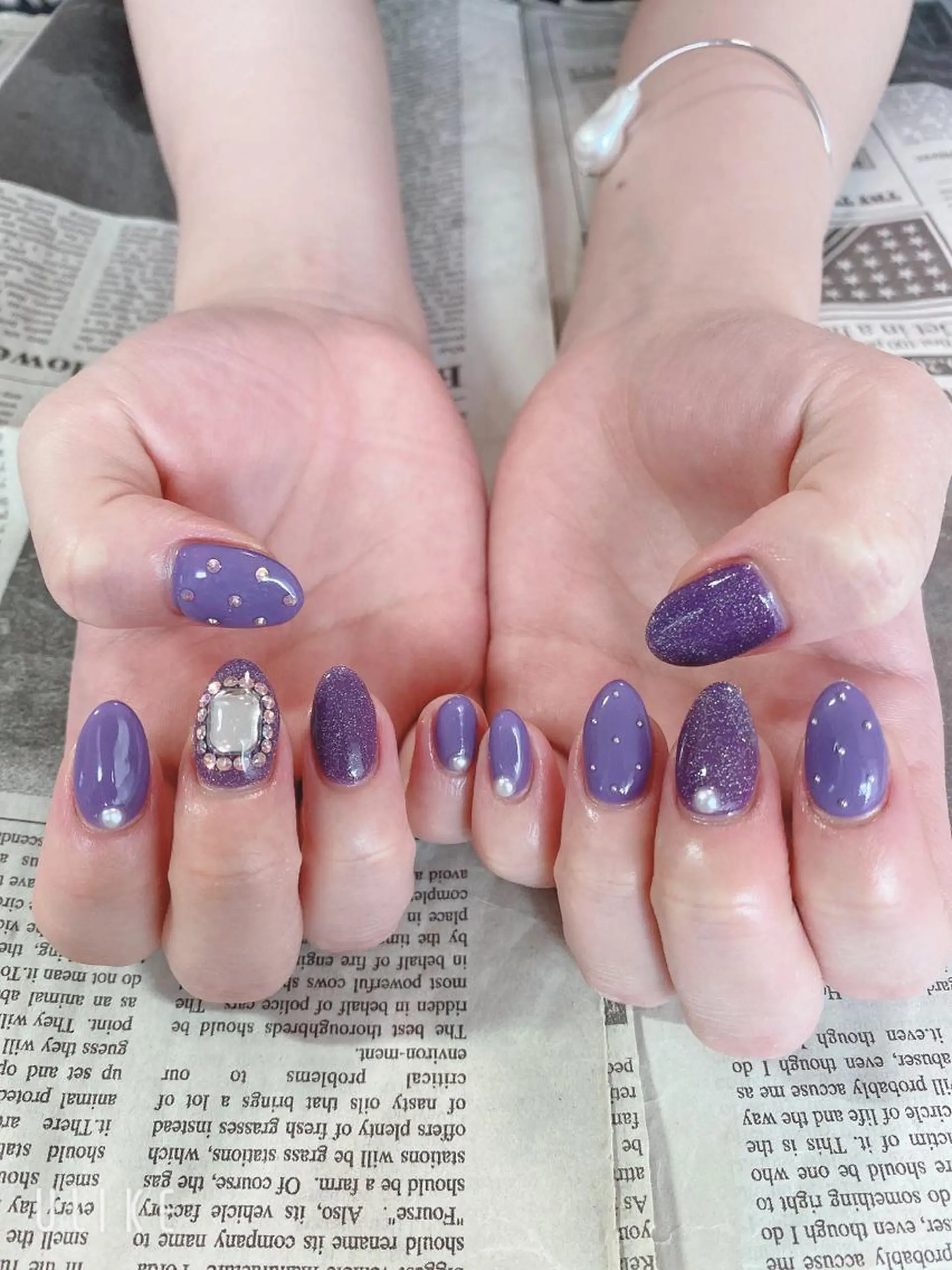 ネイル ハンドネイル ハンドケア 森山 舞のネイルデザイン