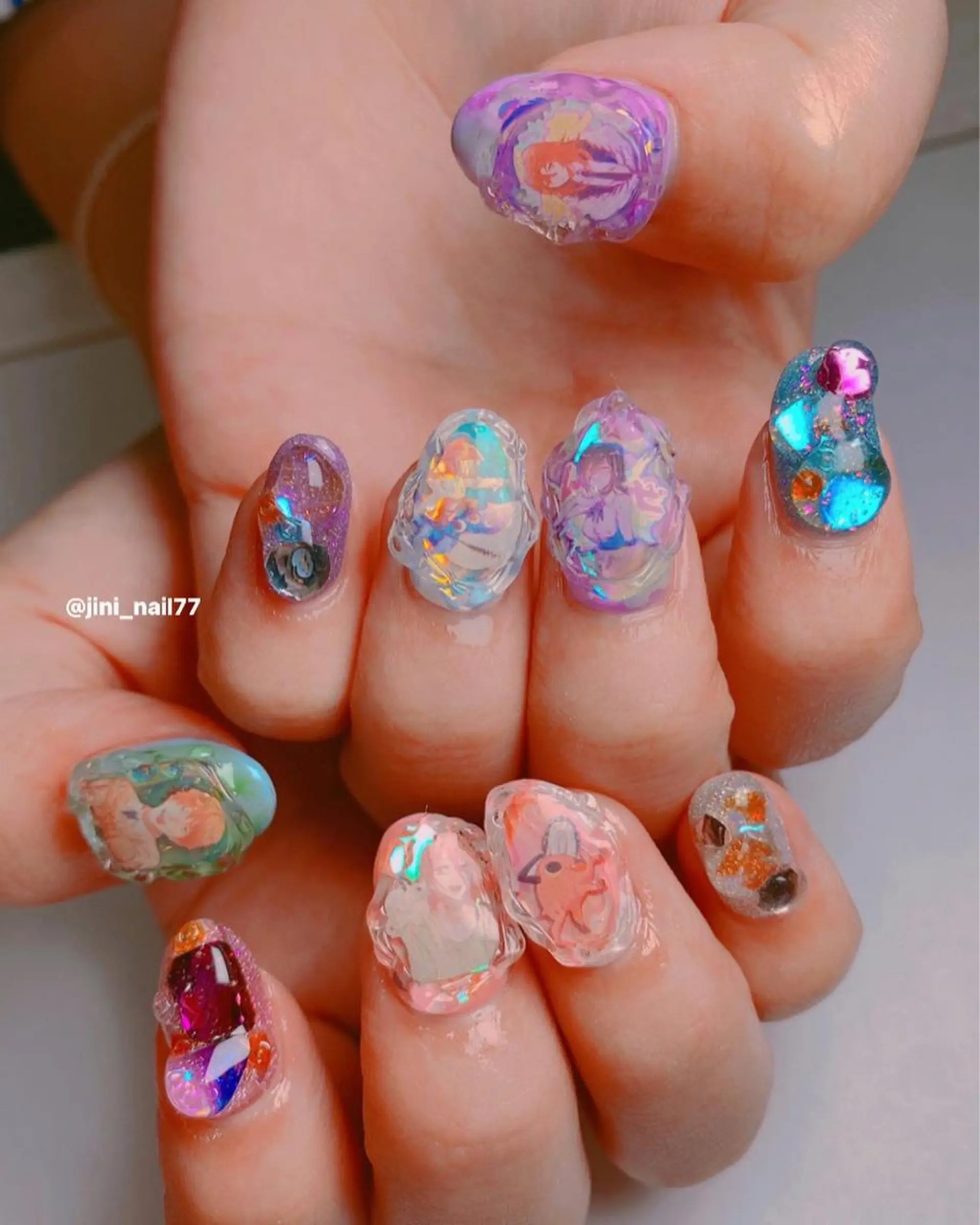 ネイル JINI NAIL所属・ジニ ネイルのネイルデザイン