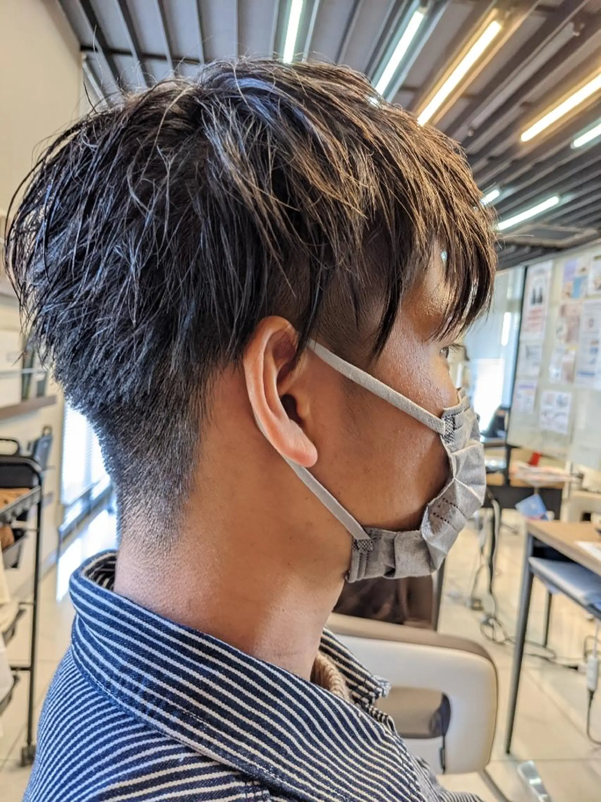 メンズ カット 小嶺 麗華のヘアスタイル