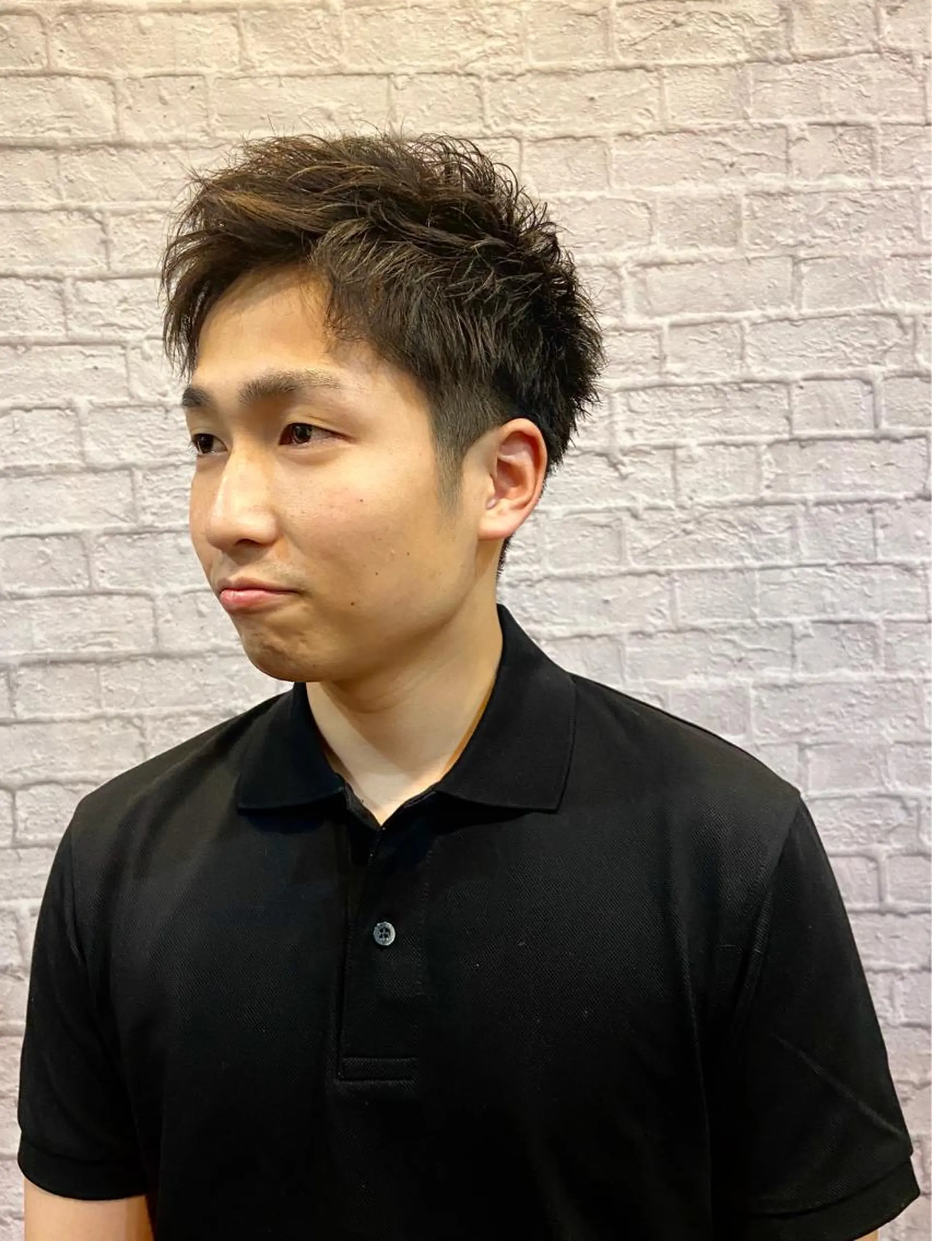 ショート メンズ グレイスフルバーバープラチナム六本木店所属・六本木メンズヘア 大橋勇貴のヘアスタイル