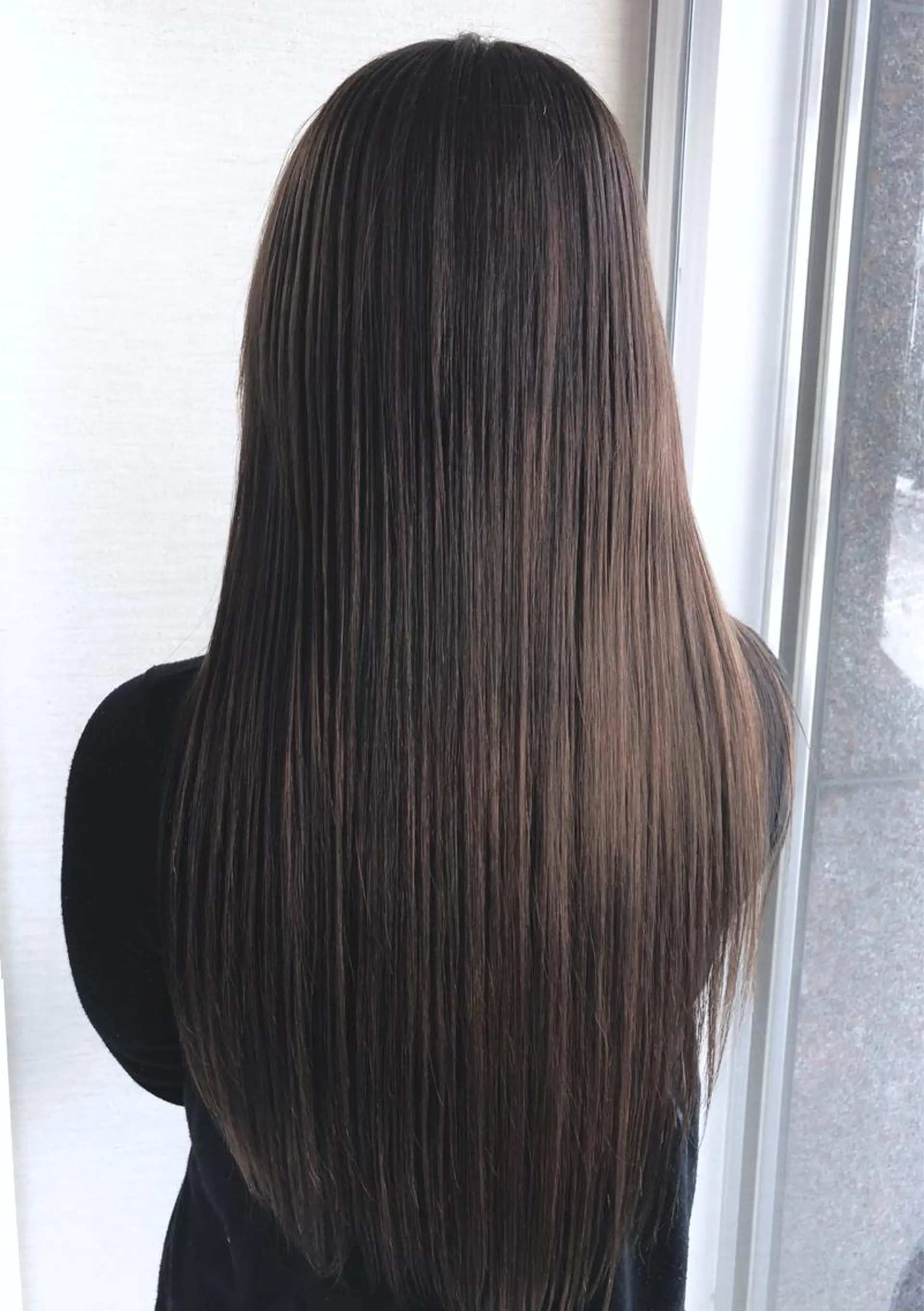 ロング 縮毛矯正/髪質改善 主税巧一のヘアスタイル