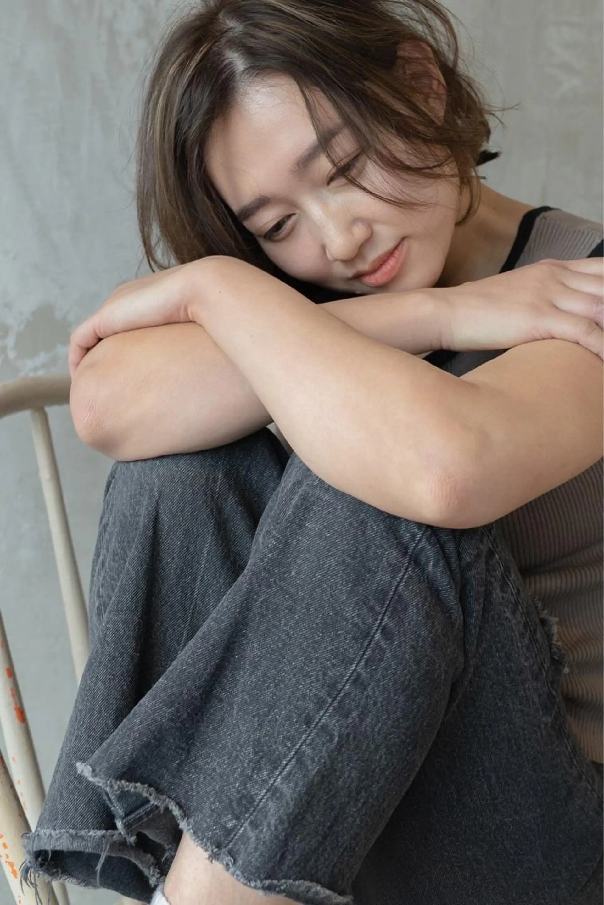 ショート カラー 落合 妙佳のヘアスタイル