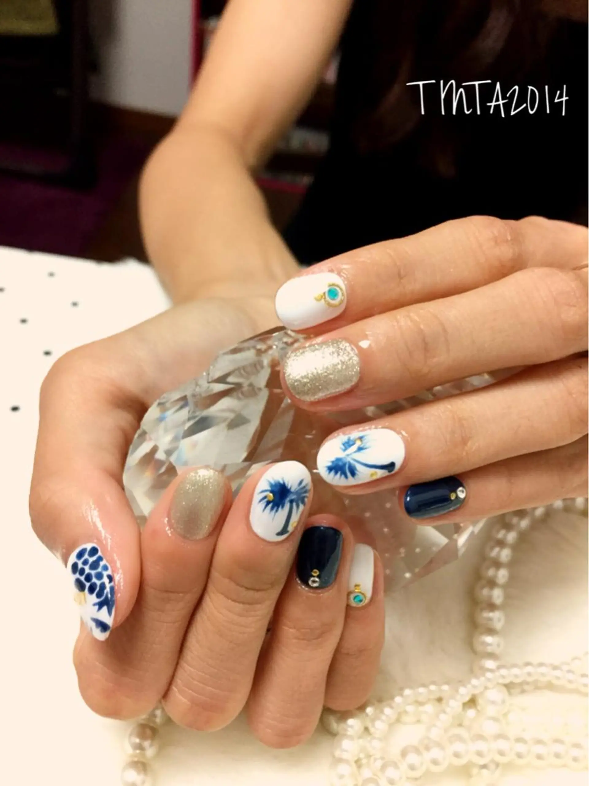 ネイル アートネイル ジェルネイル ネイルサロン ティンタ所属・馬場 典子のネイルデザイン