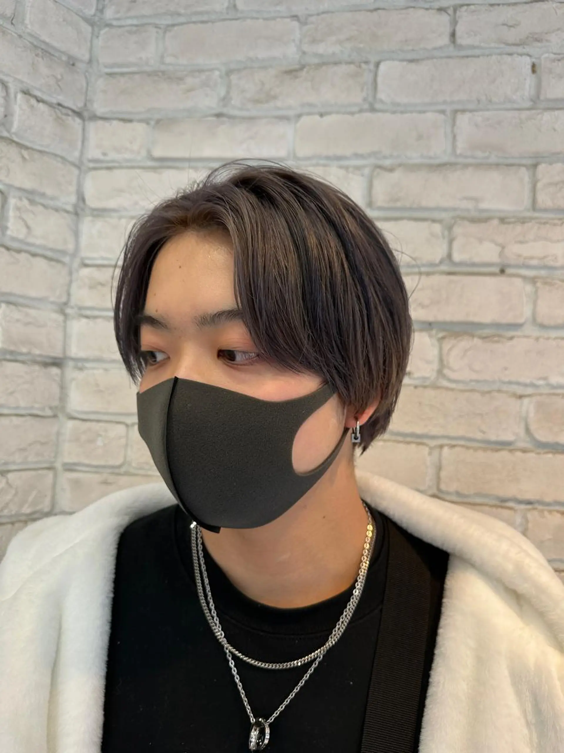 カラー メンズ 🎖️似合わせメンズ パーマ🎖️カネキのヘアスタイル