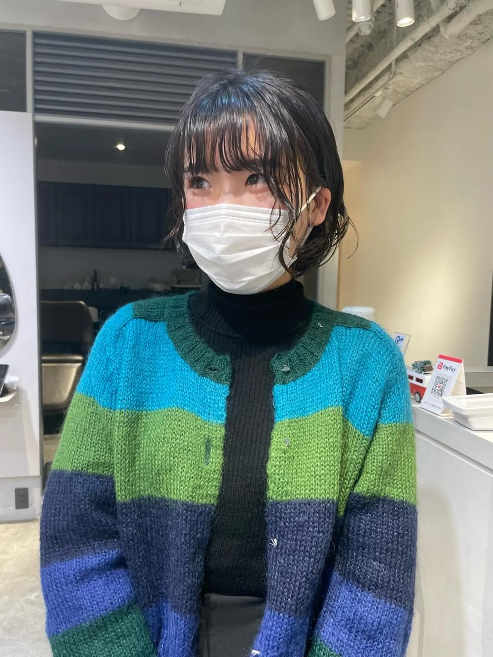 ショート パーマ 斉藤 瑞恵のヘアスタイル