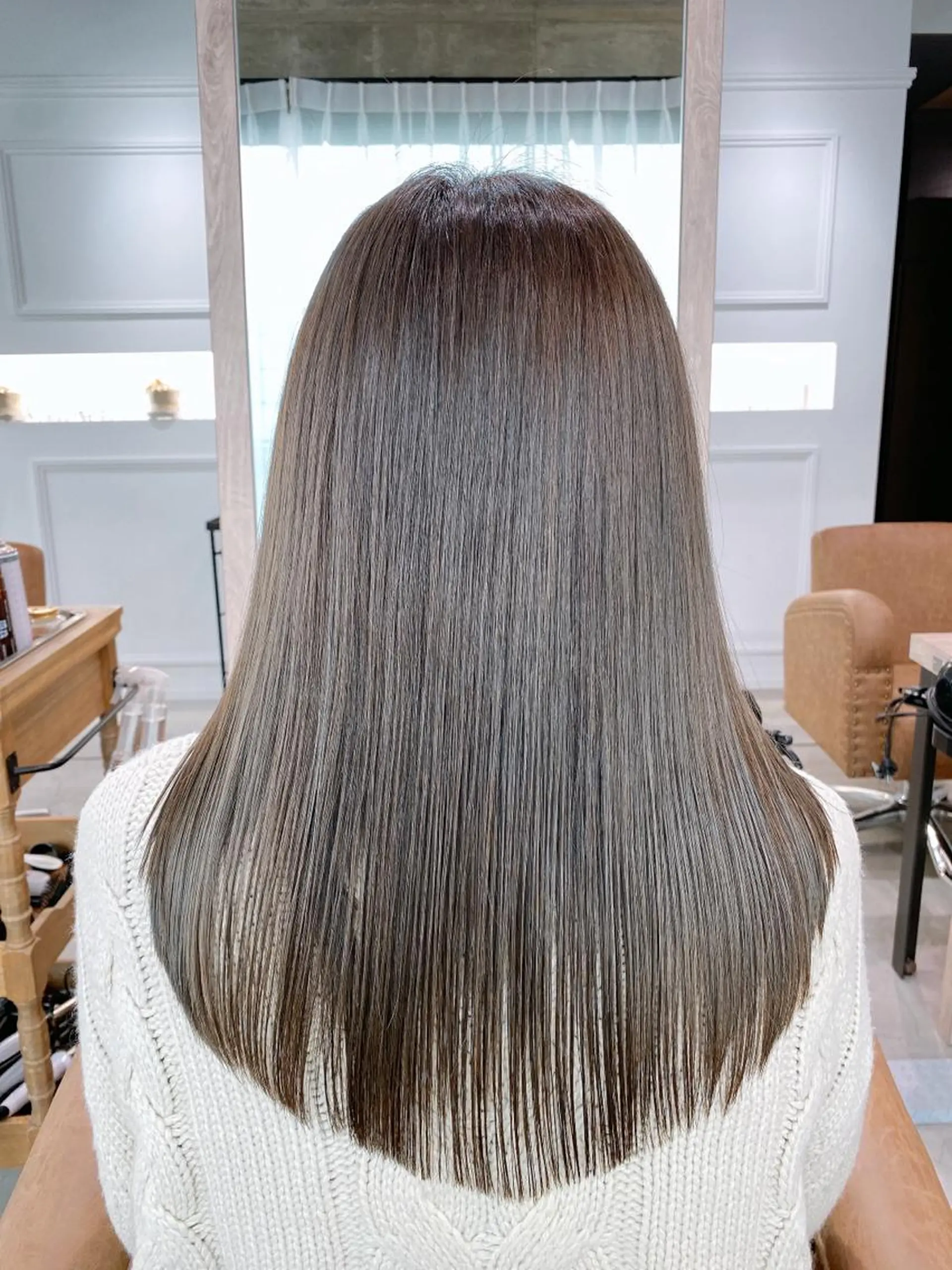 ロング カラー カット Resta所属・カミヤ タカヒロのヘアスタイル