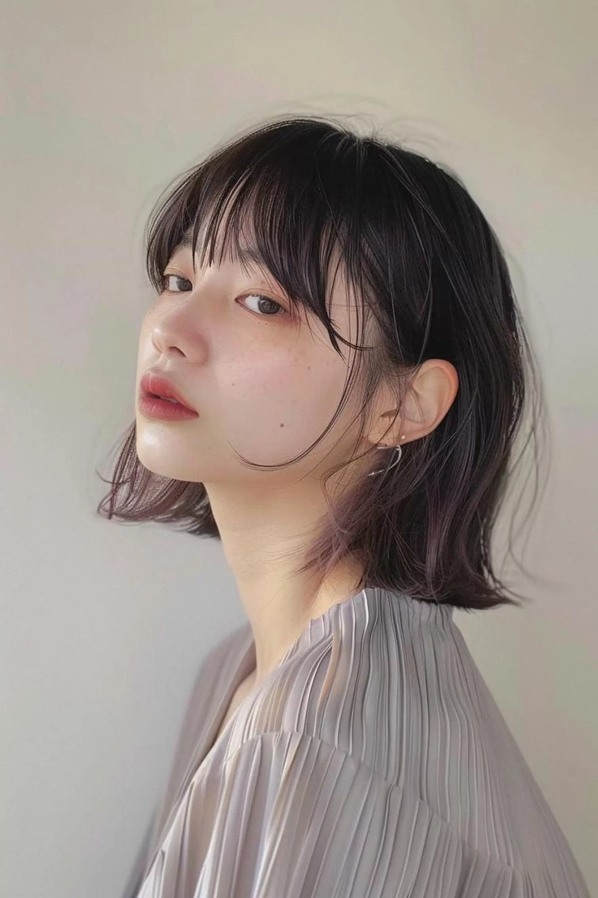 カラー ミディアム 🌜 Lulu 🌛 公式/大通のヘアスタイル