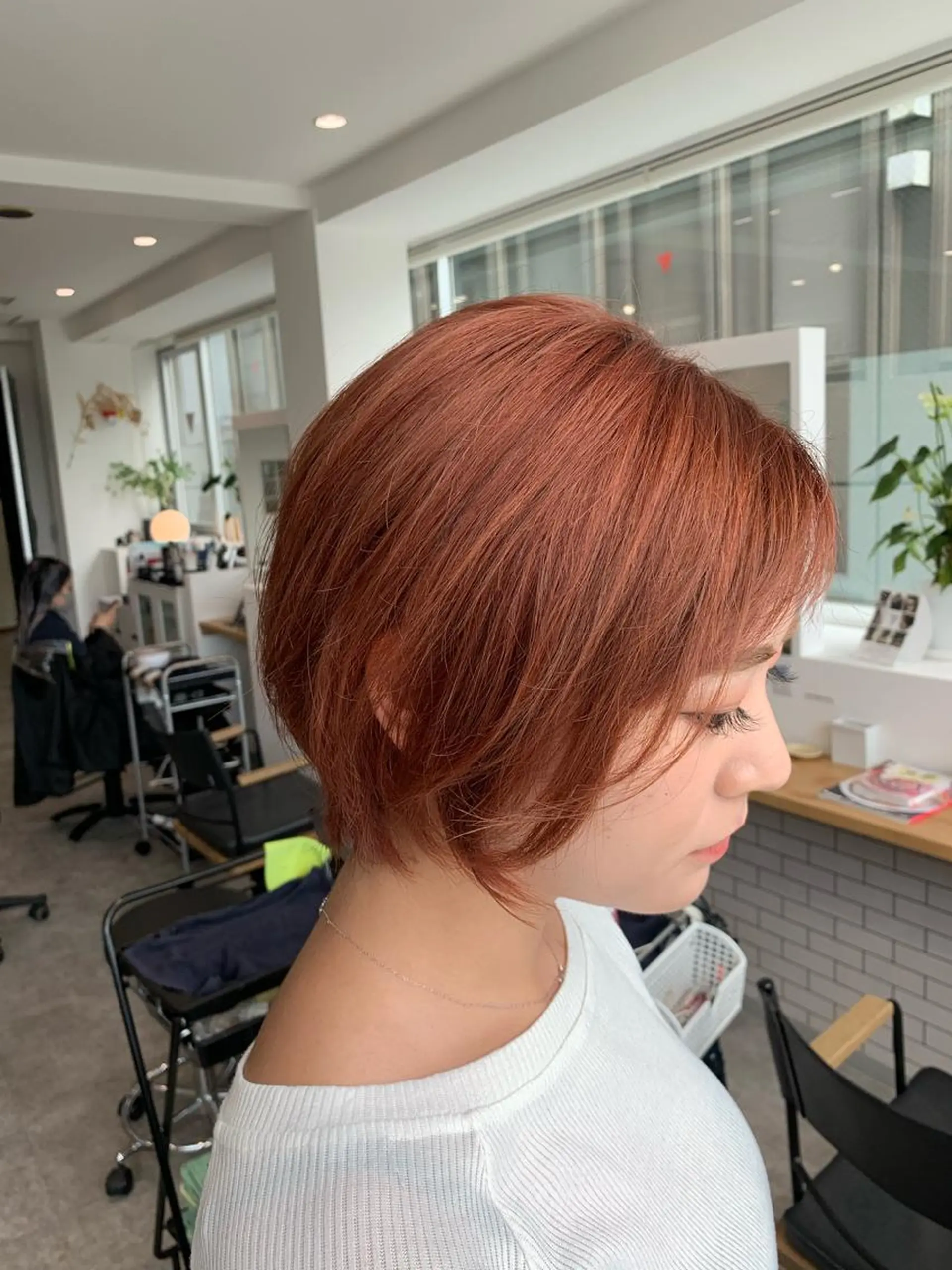 ショート ヨシミ カズヤのヘアスタイル