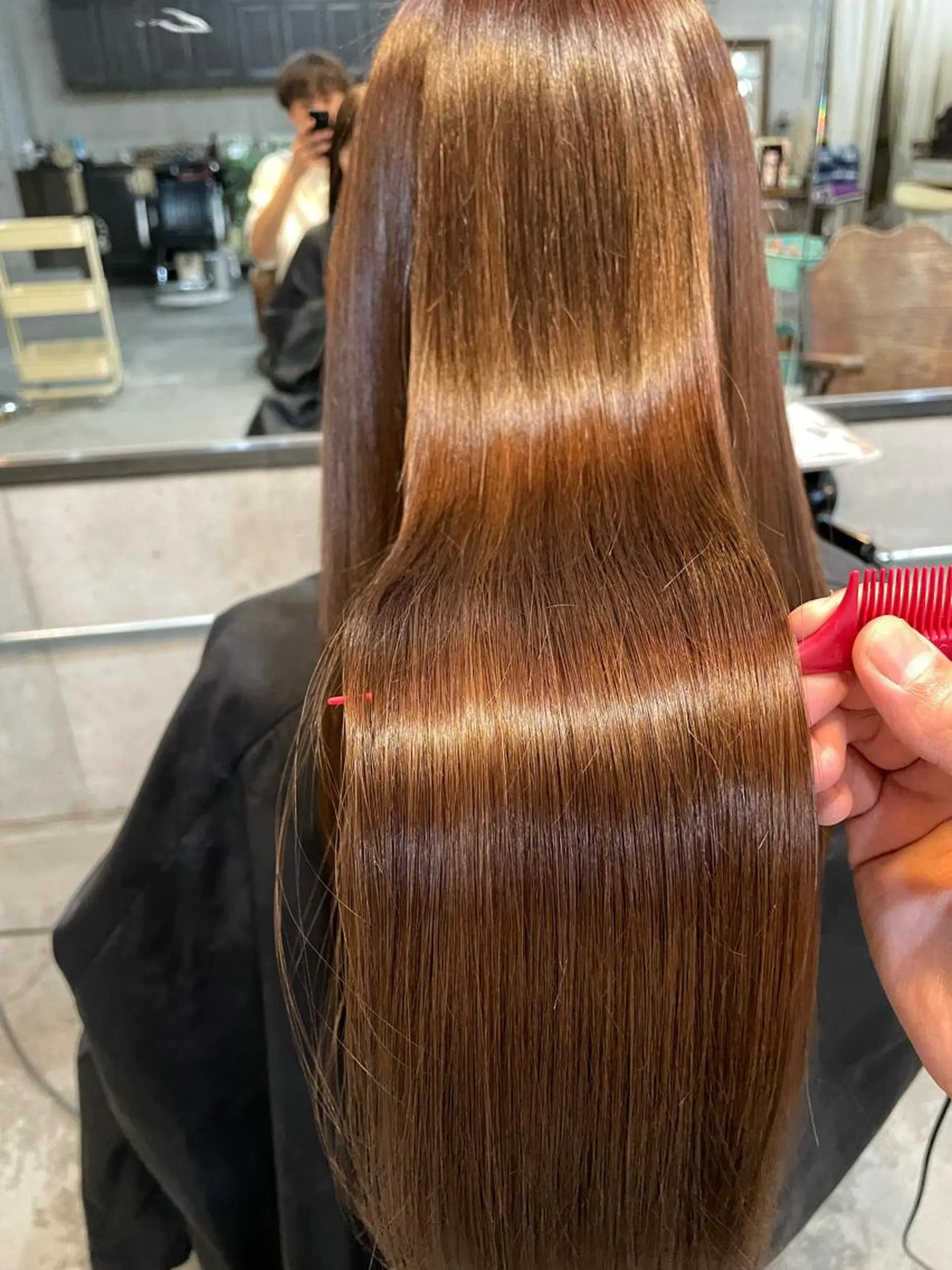 ロング 南堀江🌿パーマ Tetsu【テツ】のヘアスタイル