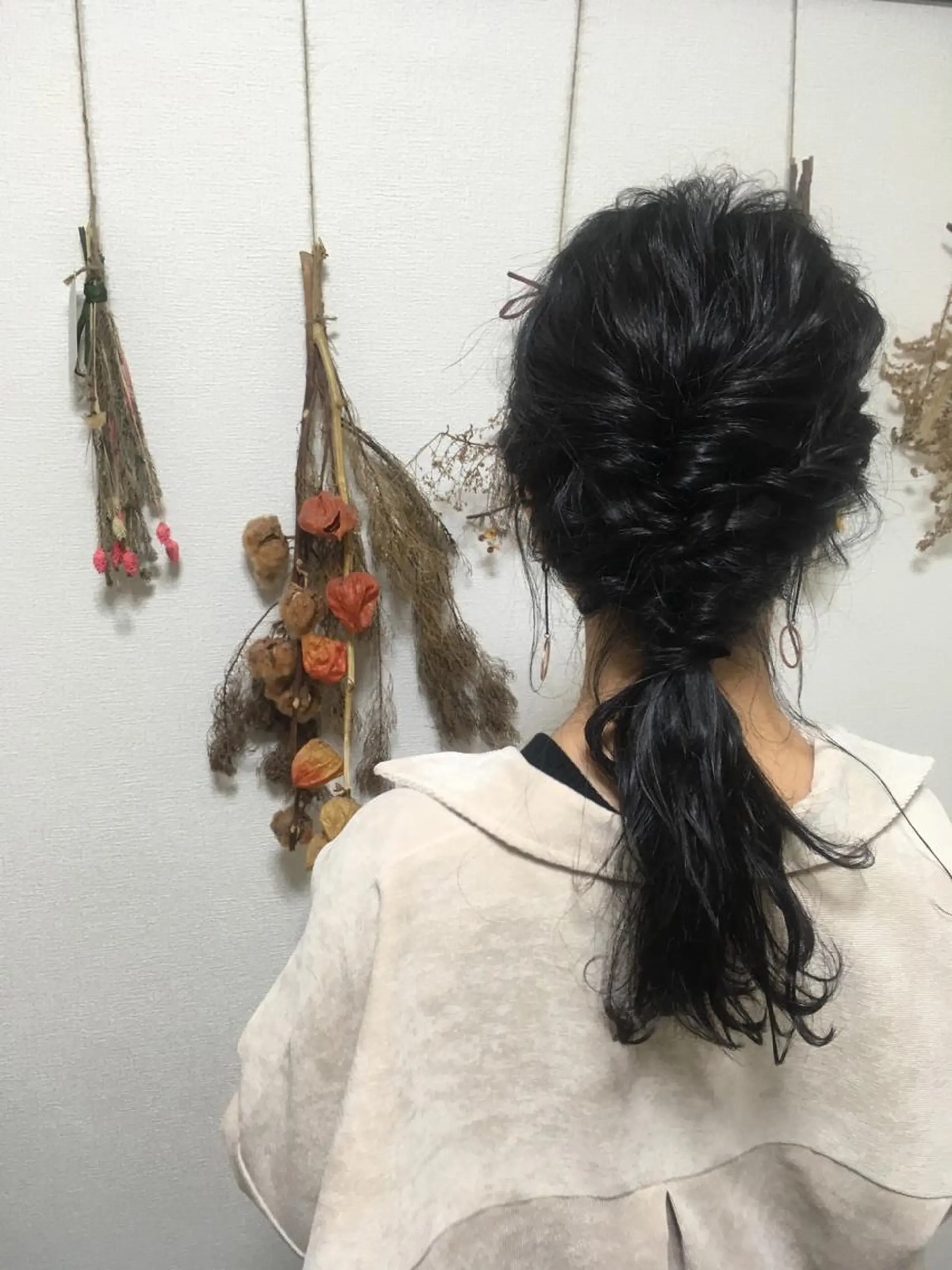 ロング 朝重 康希のヘアスタイル