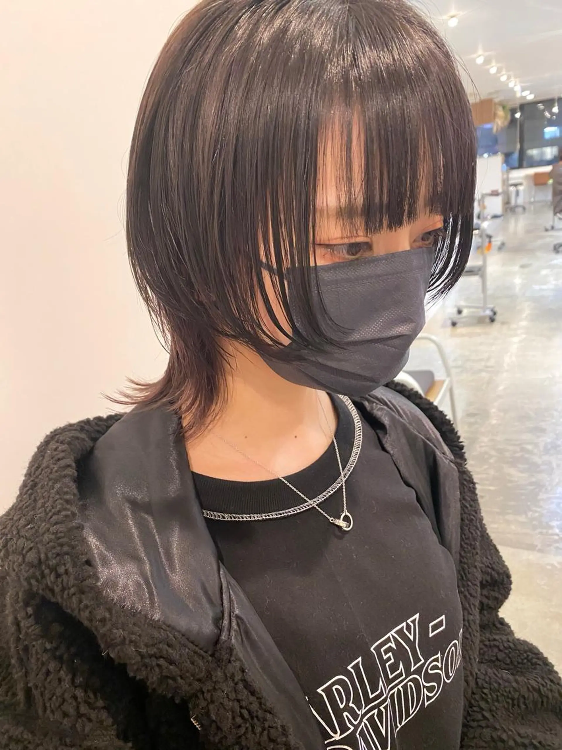 ショート ショートヘア ウルフカット TELA HAIR所属・武内 凌レイヤーカット🐺のヘアスタイル