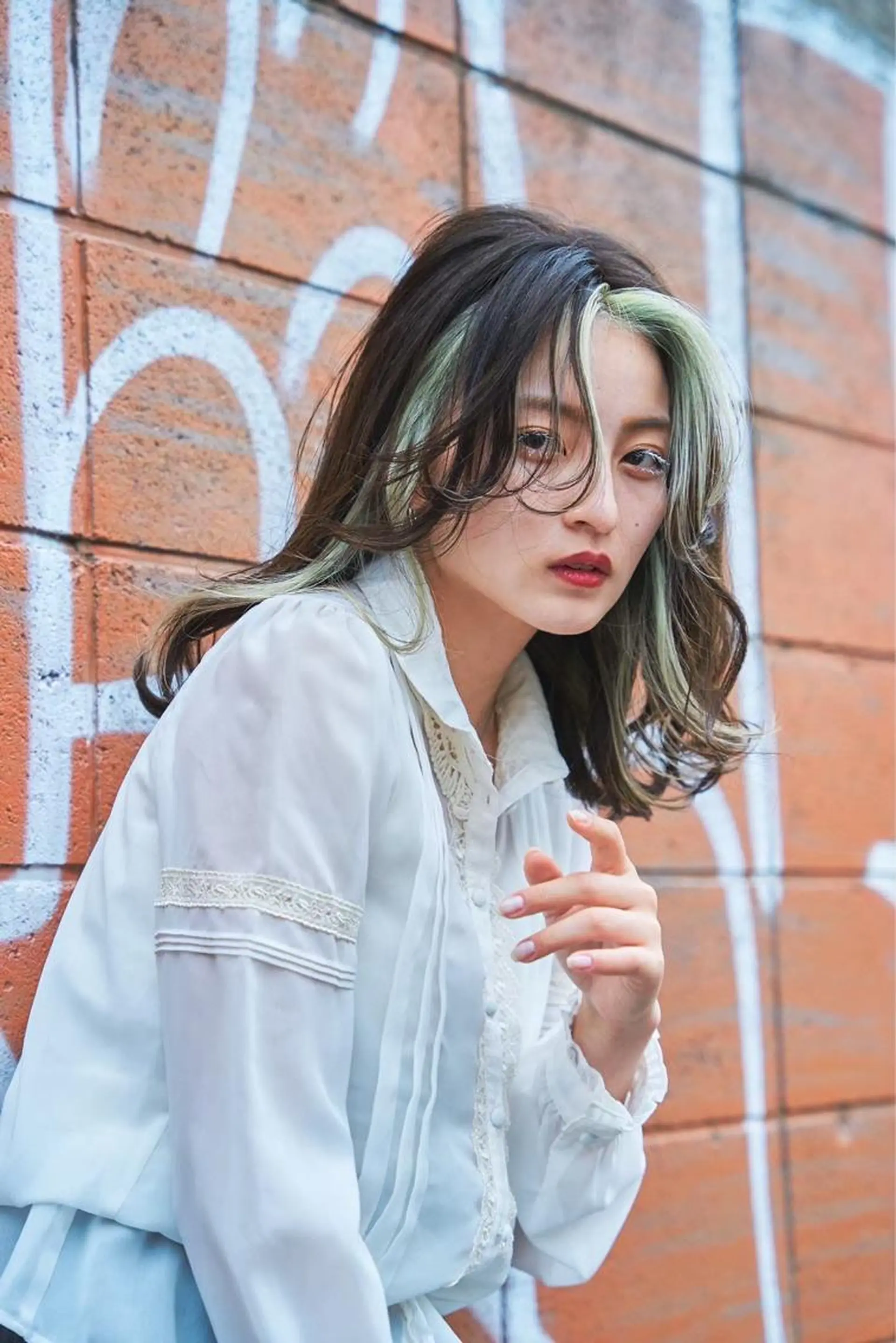 ミディアム カラー パーマ ヘアアレンジ メンズ キッズ ネイル マツエク・マツパ アイブロウ 似合わせ美容師🌙 Miyu🐈‍⬛💕のヘアスタイル