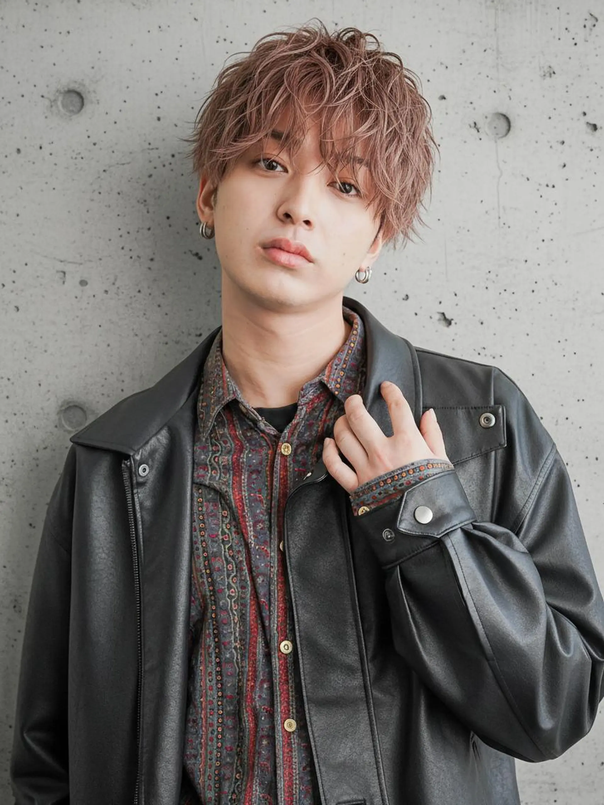 メンズ カット パーマ 上杉 梨緒のヘアスタイル