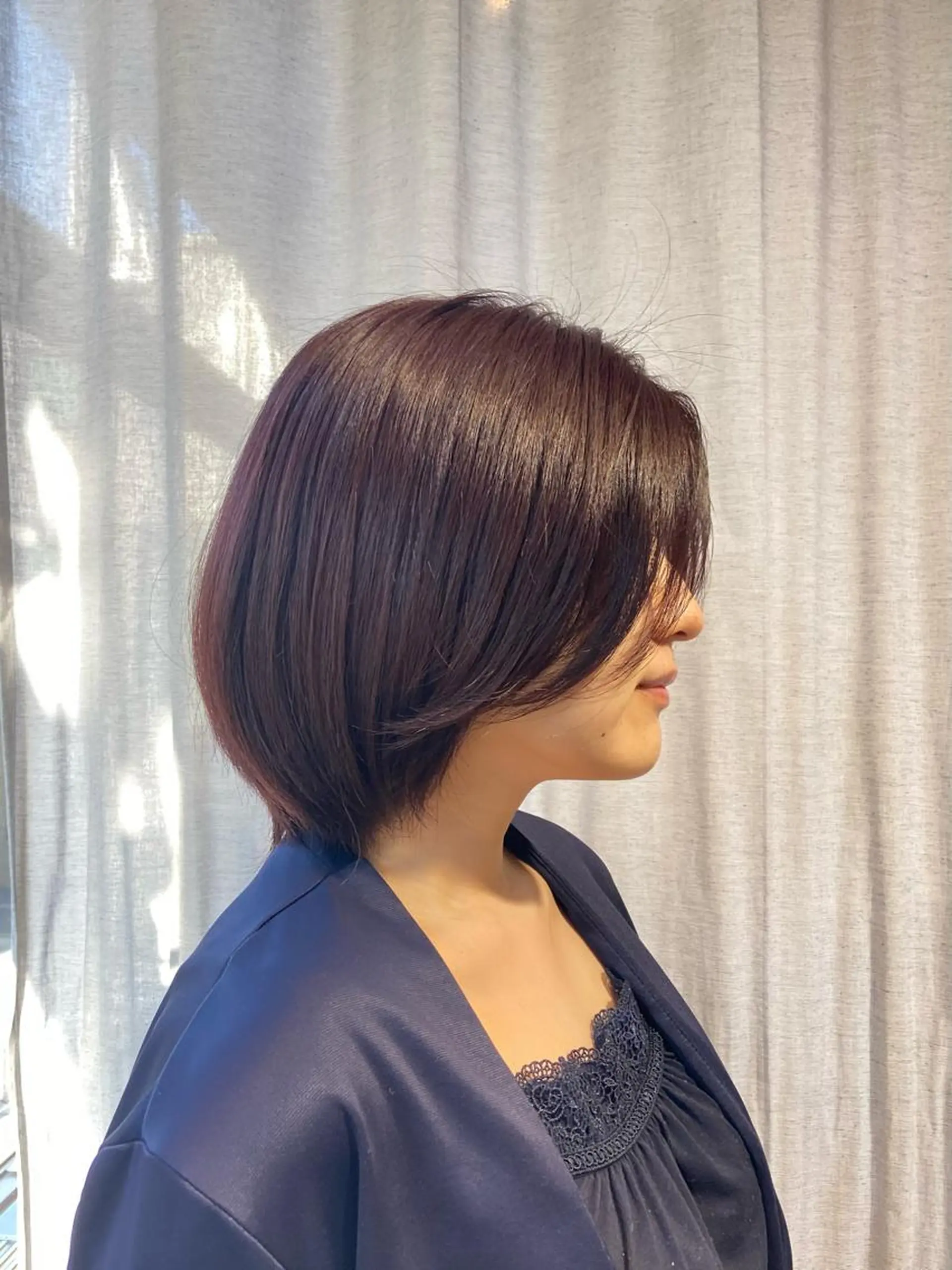 ミディアム カラー ブリーチ ブリーチなしカラー なかまみさと 🌼極上ヘッドスパのヘアスタイル