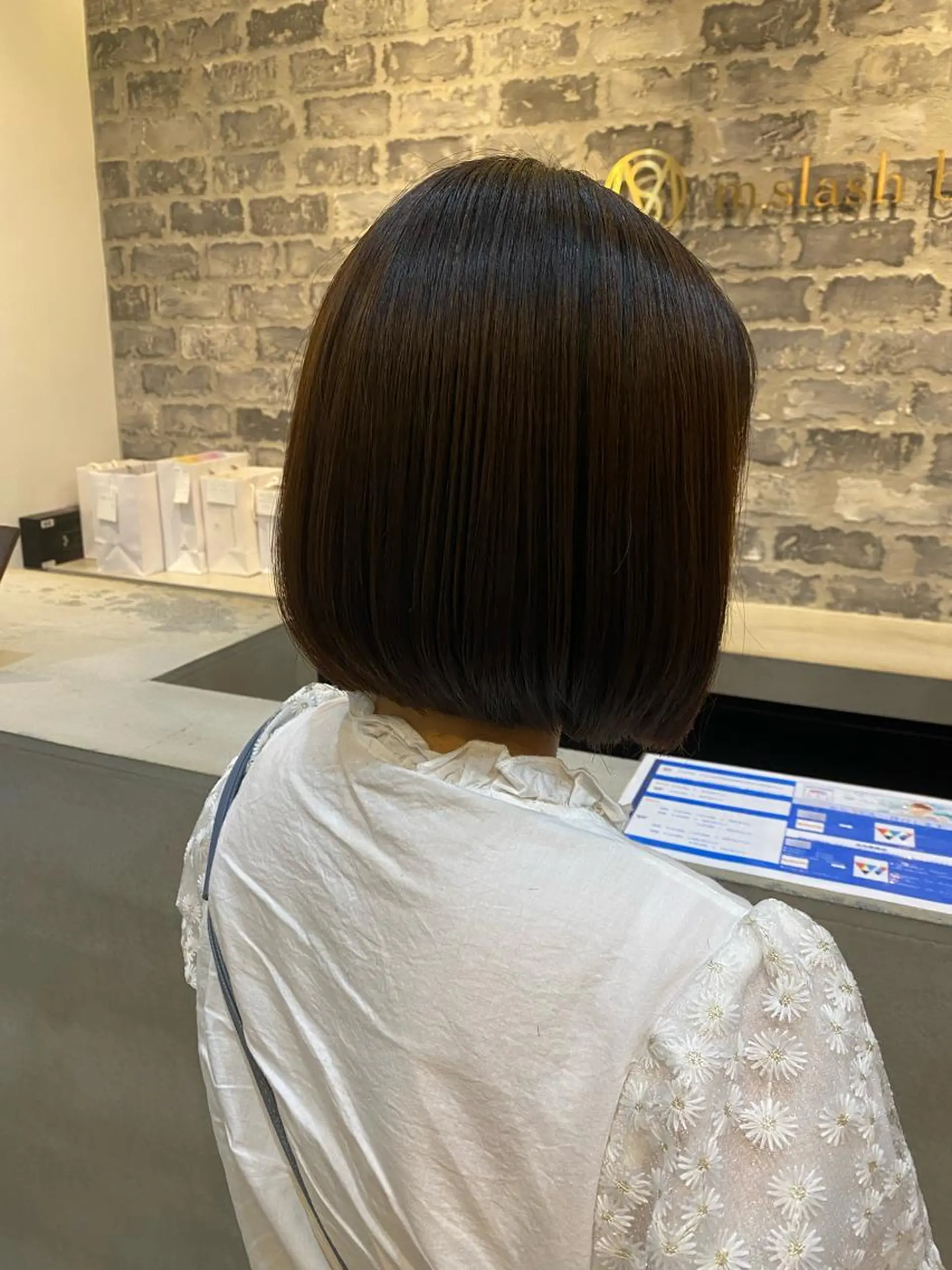 ショート m.slash.bonheur たまプラーザ所属・鈴木 紗耶子のヘアスタイル