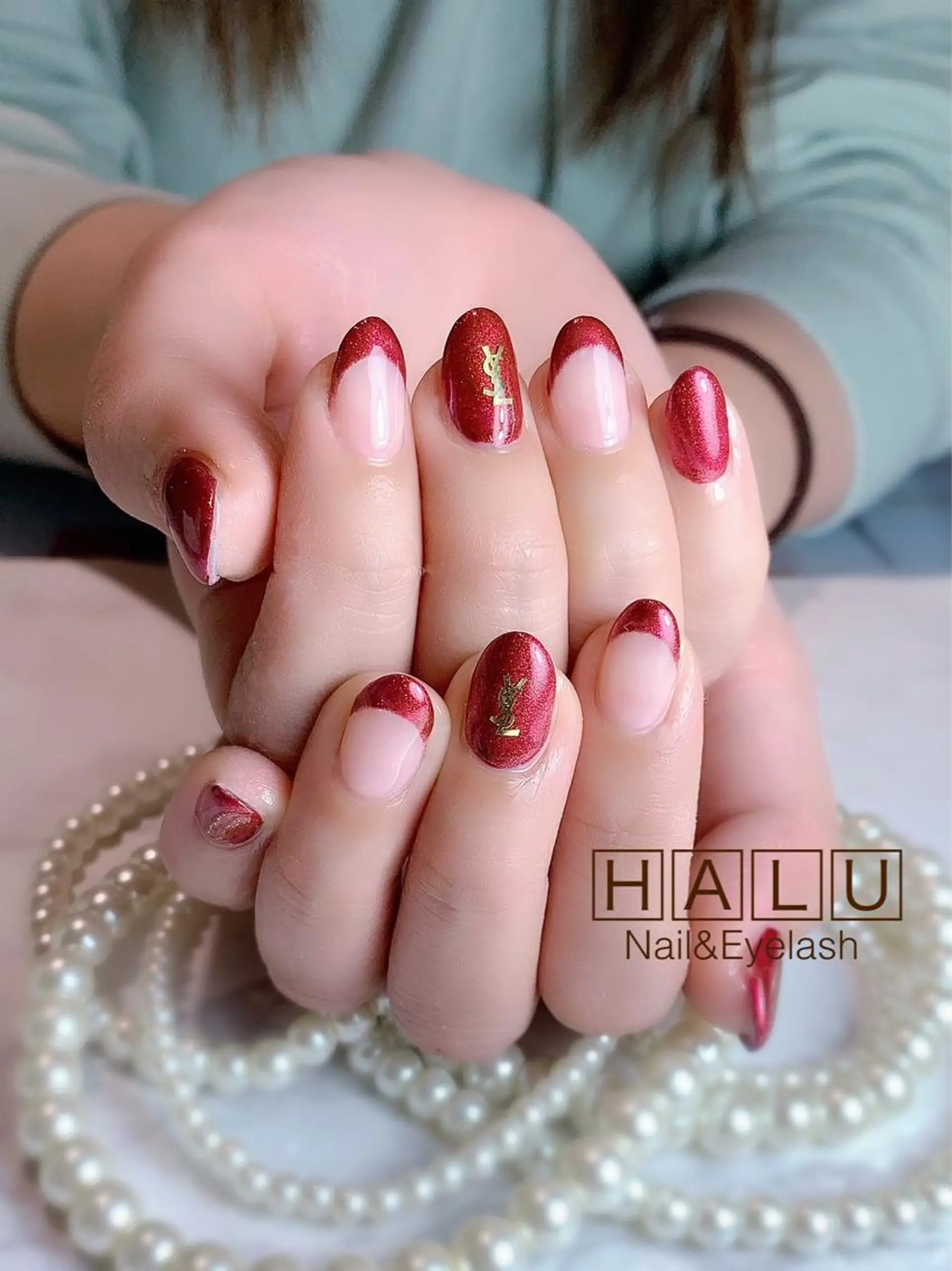 ネイル フレンチネイル HALU ハルのネイルデザイン