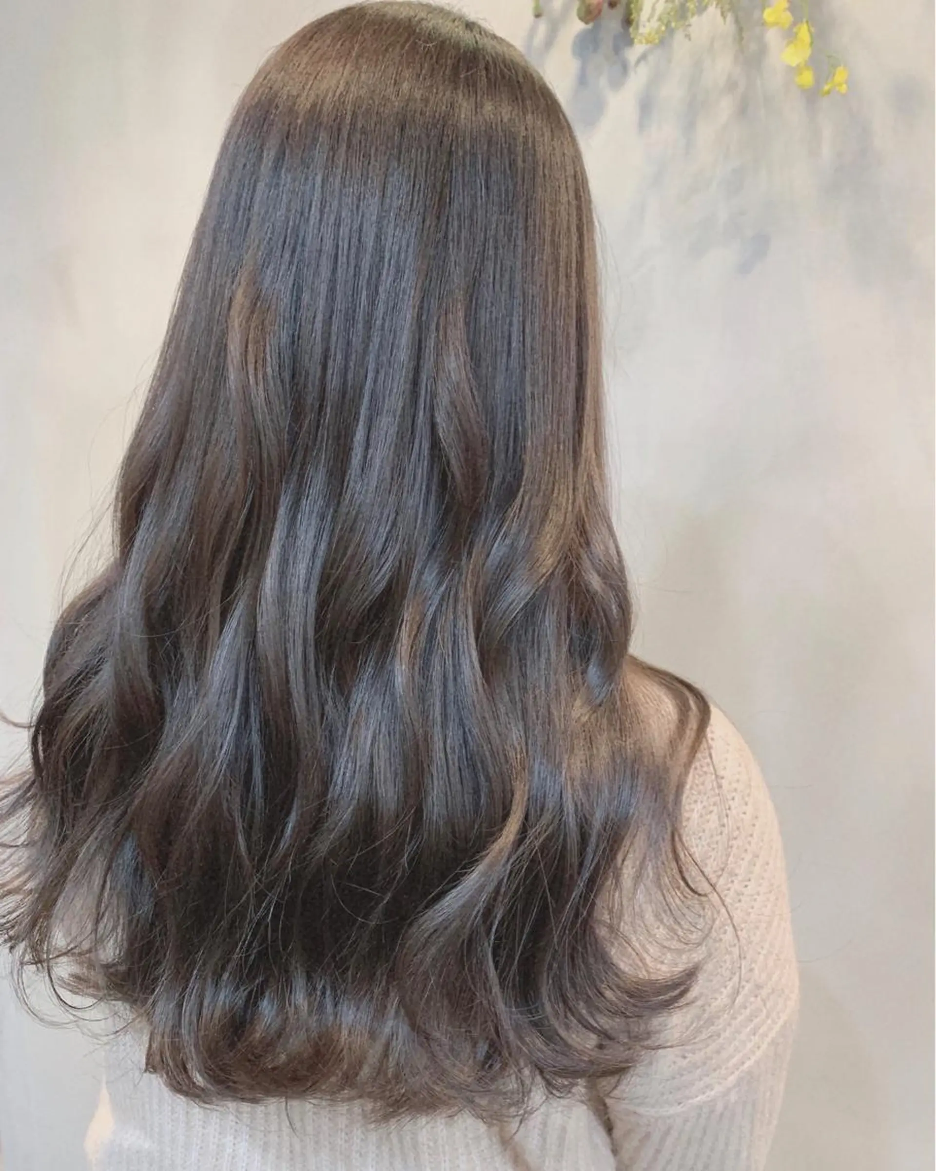 ロング ヘアカラー トリートメント 山本 みきのヘアスタイル