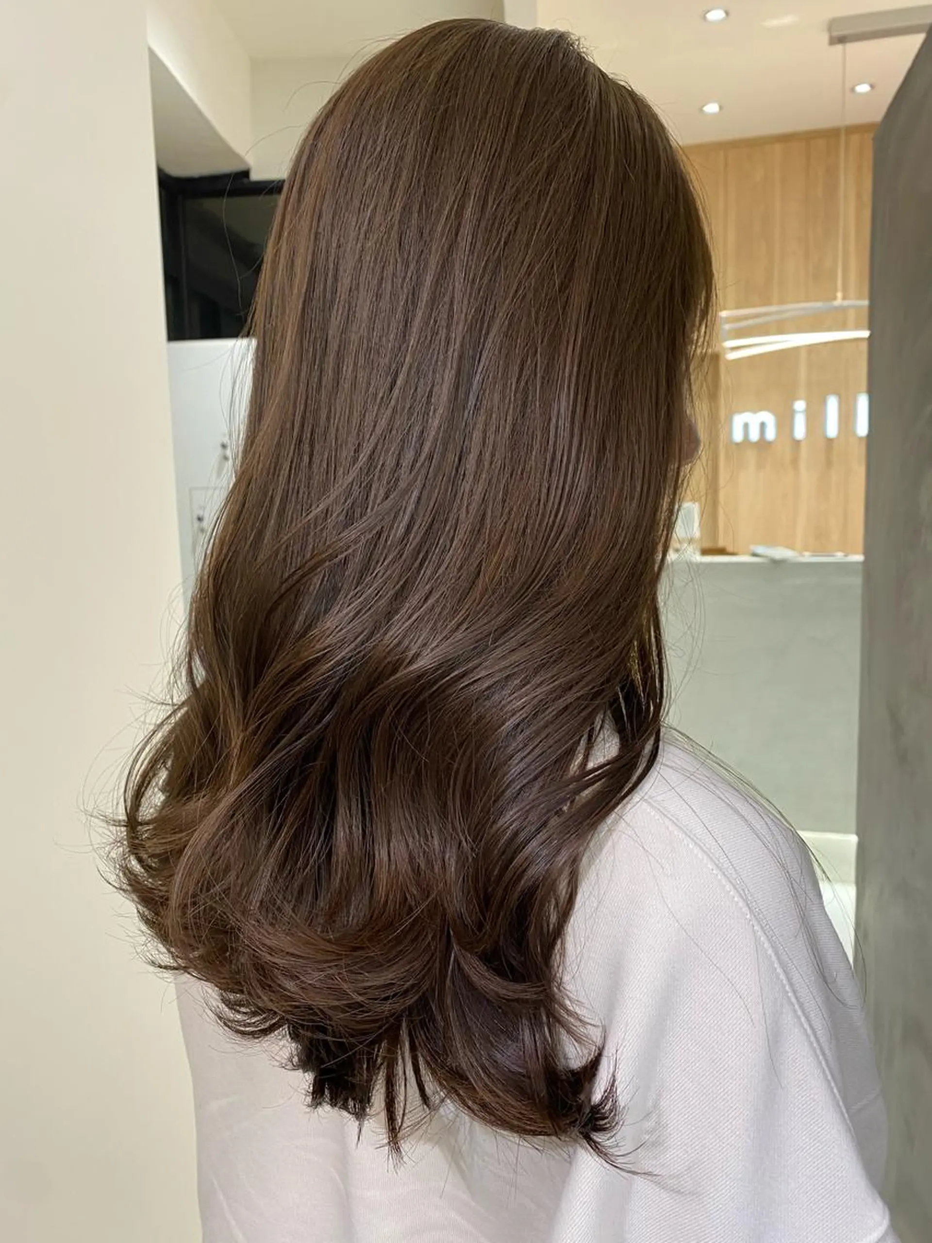 ロング カラー ベージュカラー ヘアカラー トリートメント 半個室女性salon 🩰Natsumiのヘアスタイル