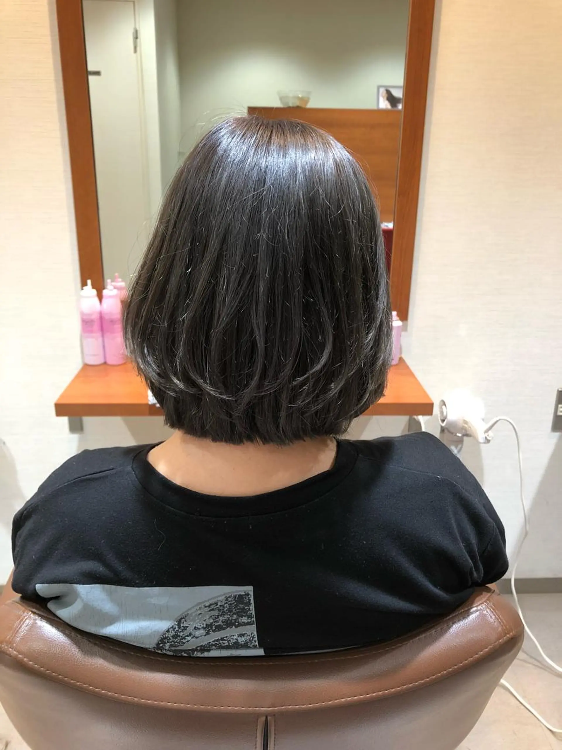 カラー アッシュ ダークグレー 萩原 凌✄﻿のヘアスタイル