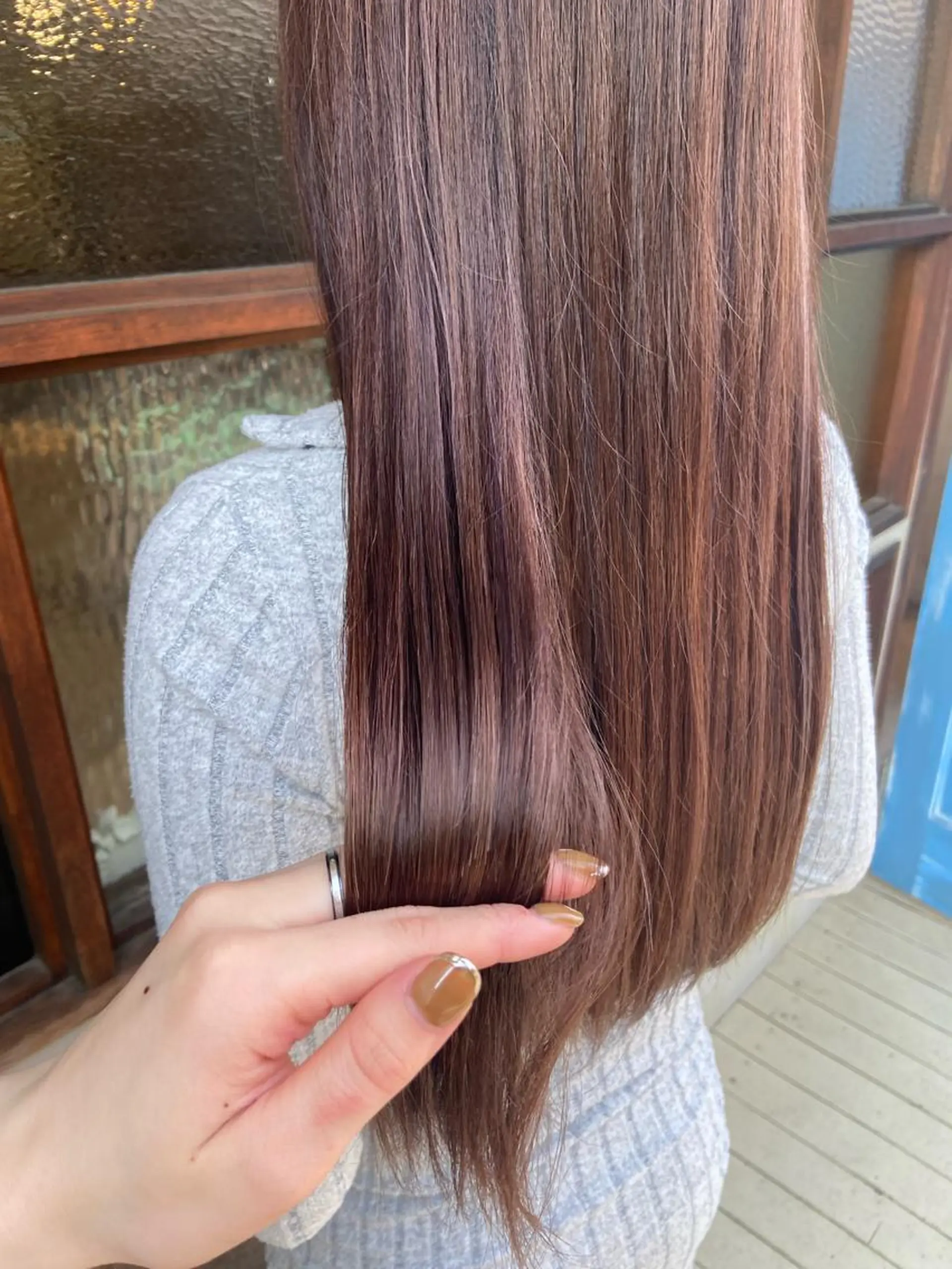 ロング ENIEN MAKE'S 立川所属・綾/ベージュカラー /パーマ🩰のヘアスタイル