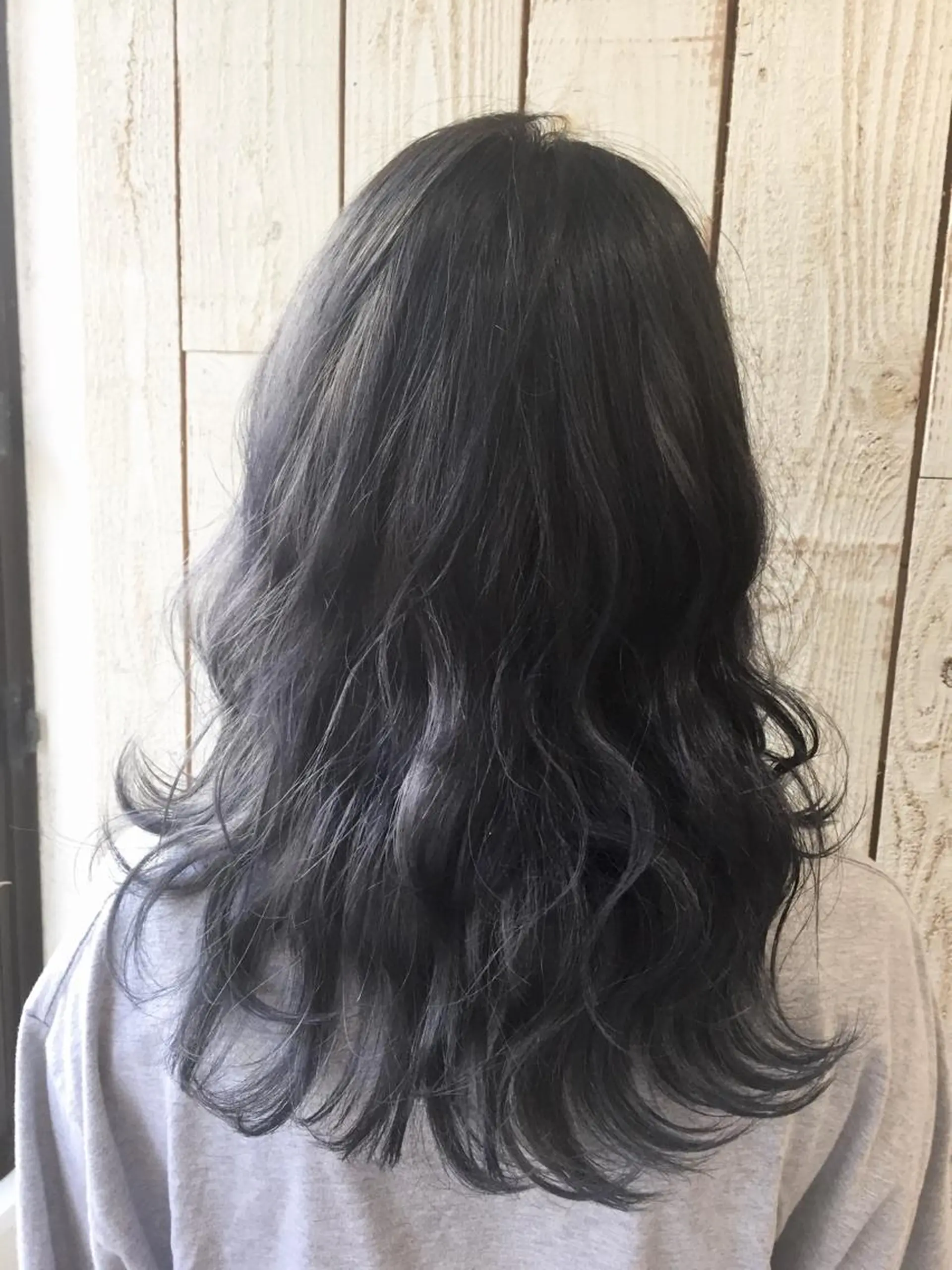 セミロング カラー ヘアカラー トリートメント 透明感/ 美髪矯正/田中恭のヘアスタイル