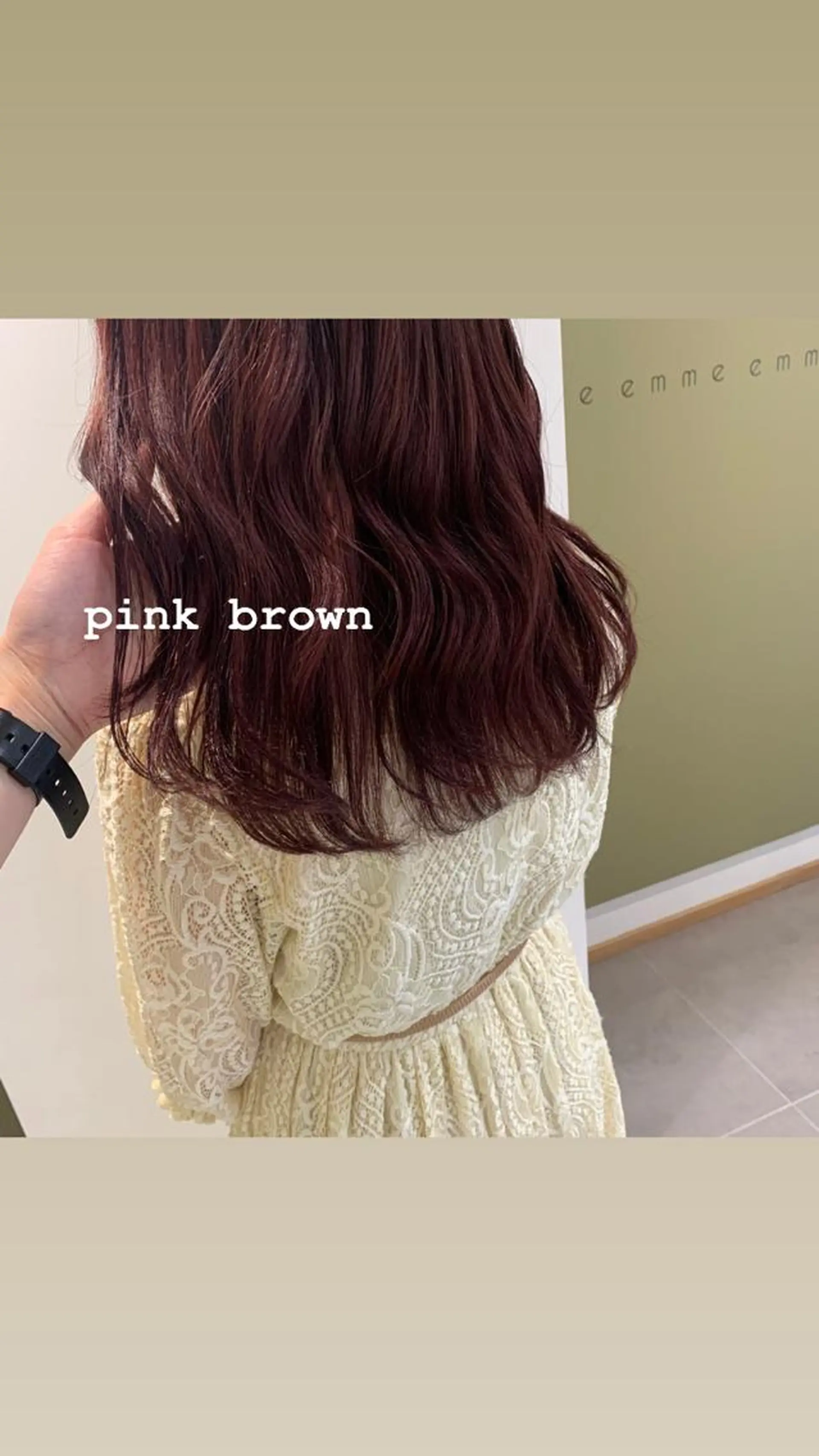 セミロング カラー SALOWIN所属・マンツーマン美容師 立川　♡MIHO♡のヘアスタイル