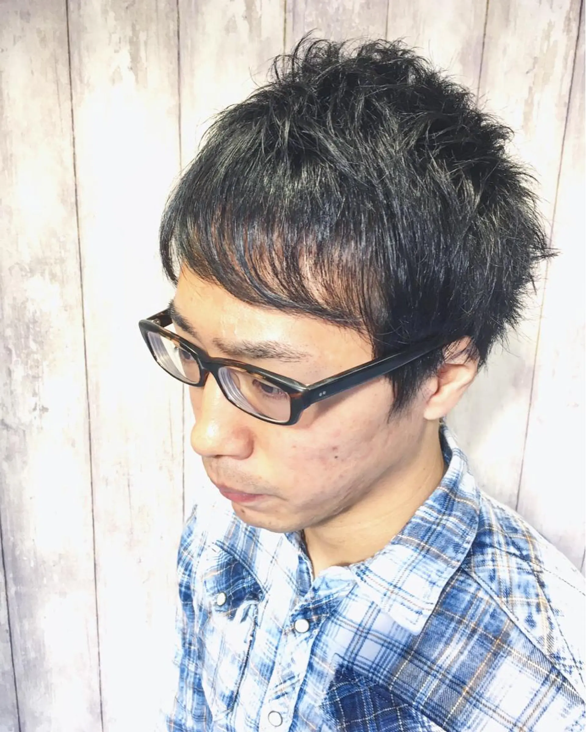 ショート メンズ boutique misakiのヘアスタイル