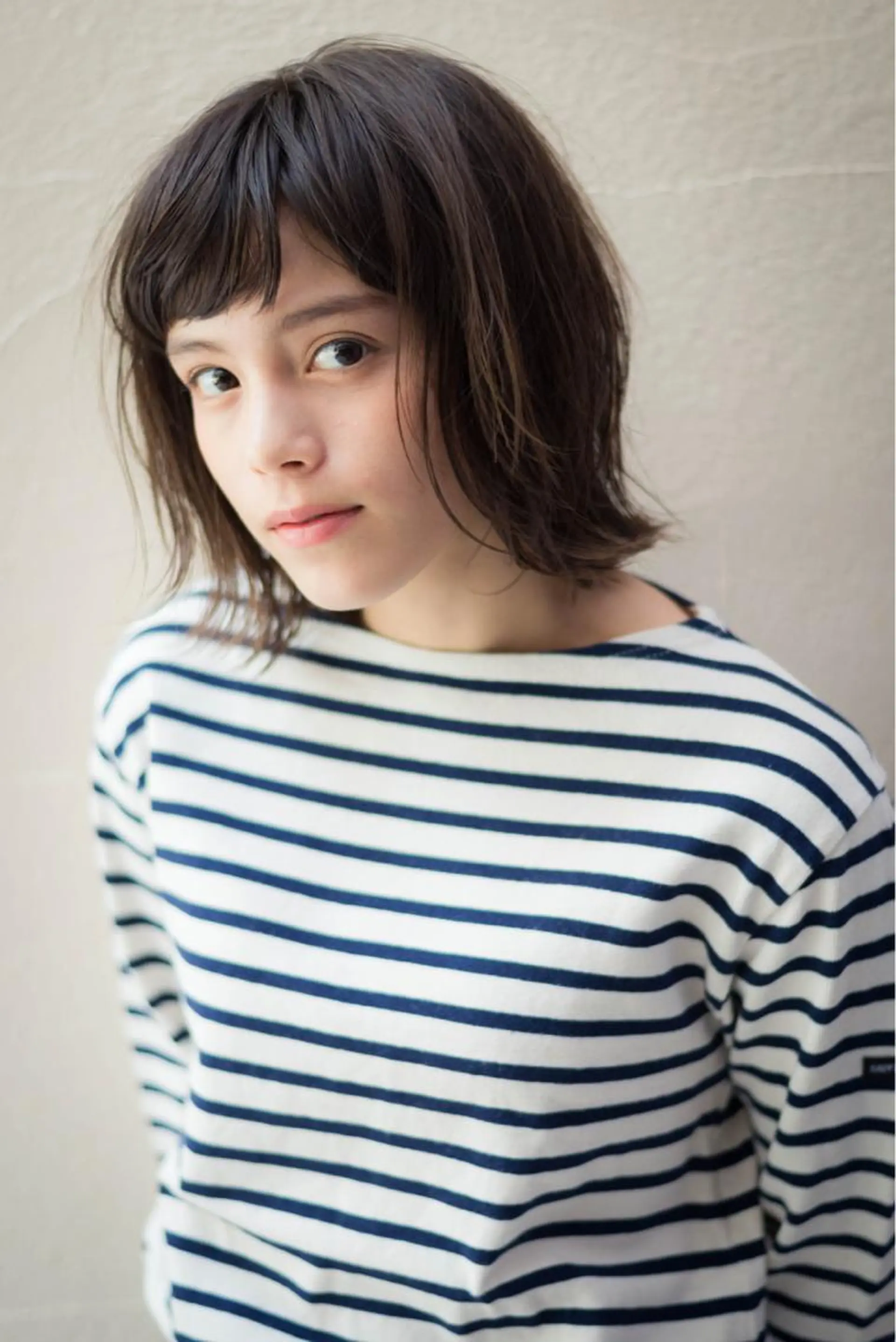 ショート カラー パーマ ボブ カット ヘアカラー GO TODAY シェアサロン 原宿本店所属・ボブ/レイヤー/ パーマ/淀川  純のヘアスタイル