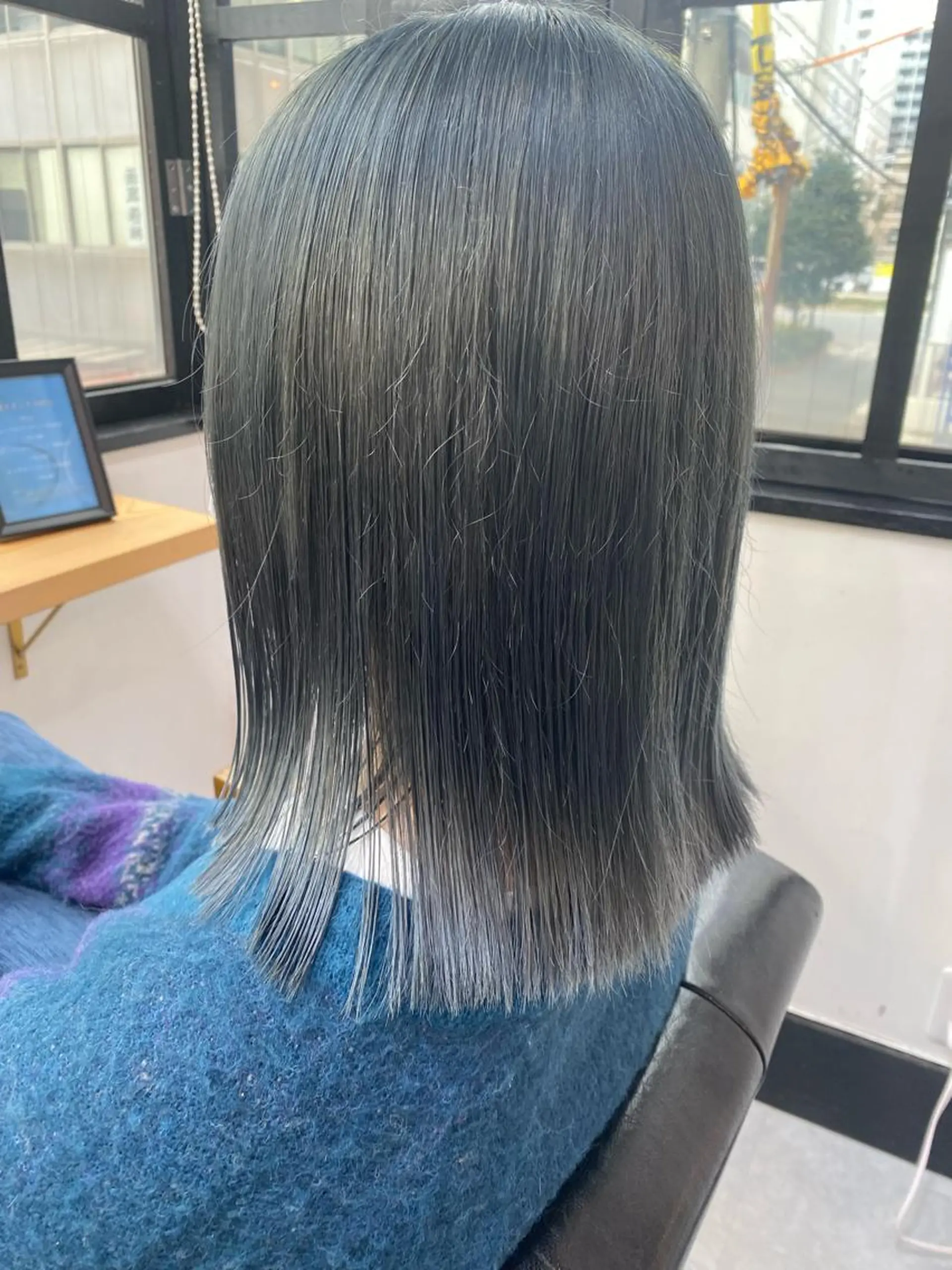 セミロング カラー ダブルカラー トリートメント カット ヘアカラー トリートメント CARICIA🌱 masaeのヘアスタイル