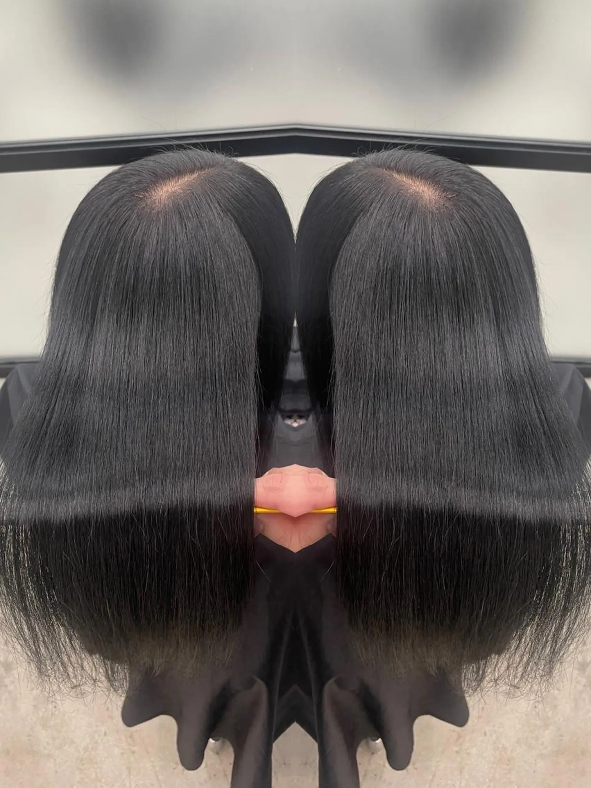 セミロング カラー ヘアカラー 縮毛矯正 トリートメント dx share salon 渋谷所属・髪質改善ヘアエステ Soruhaのヘアスタイル