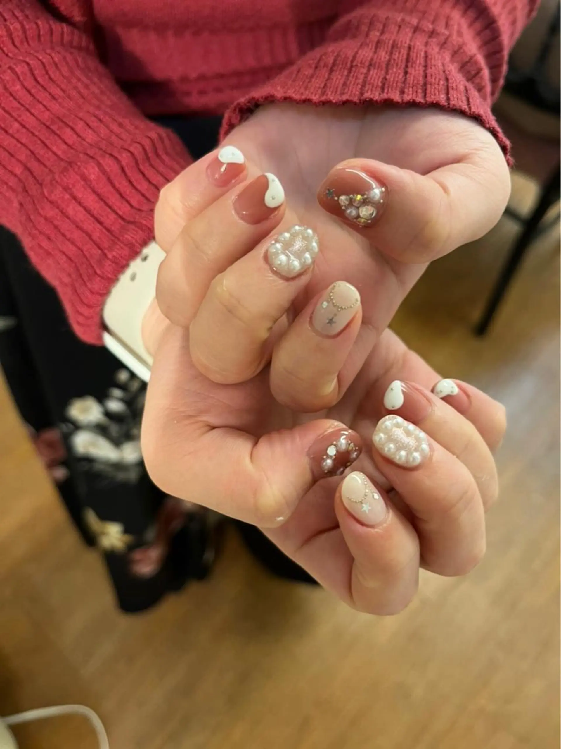 ネイル ハンドネイル LOVE NAIL 💕Sonoのネイルデザイン