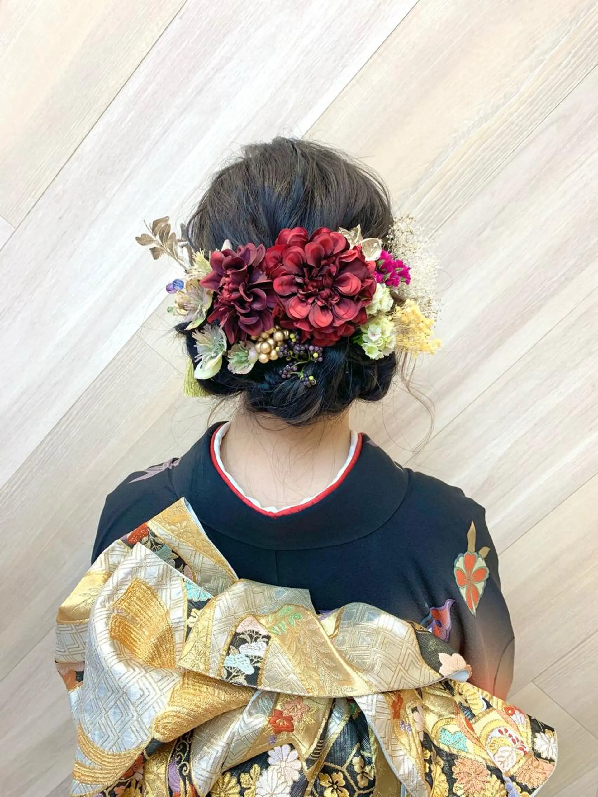 セミロング みなもと ちはるのヘアスタイル