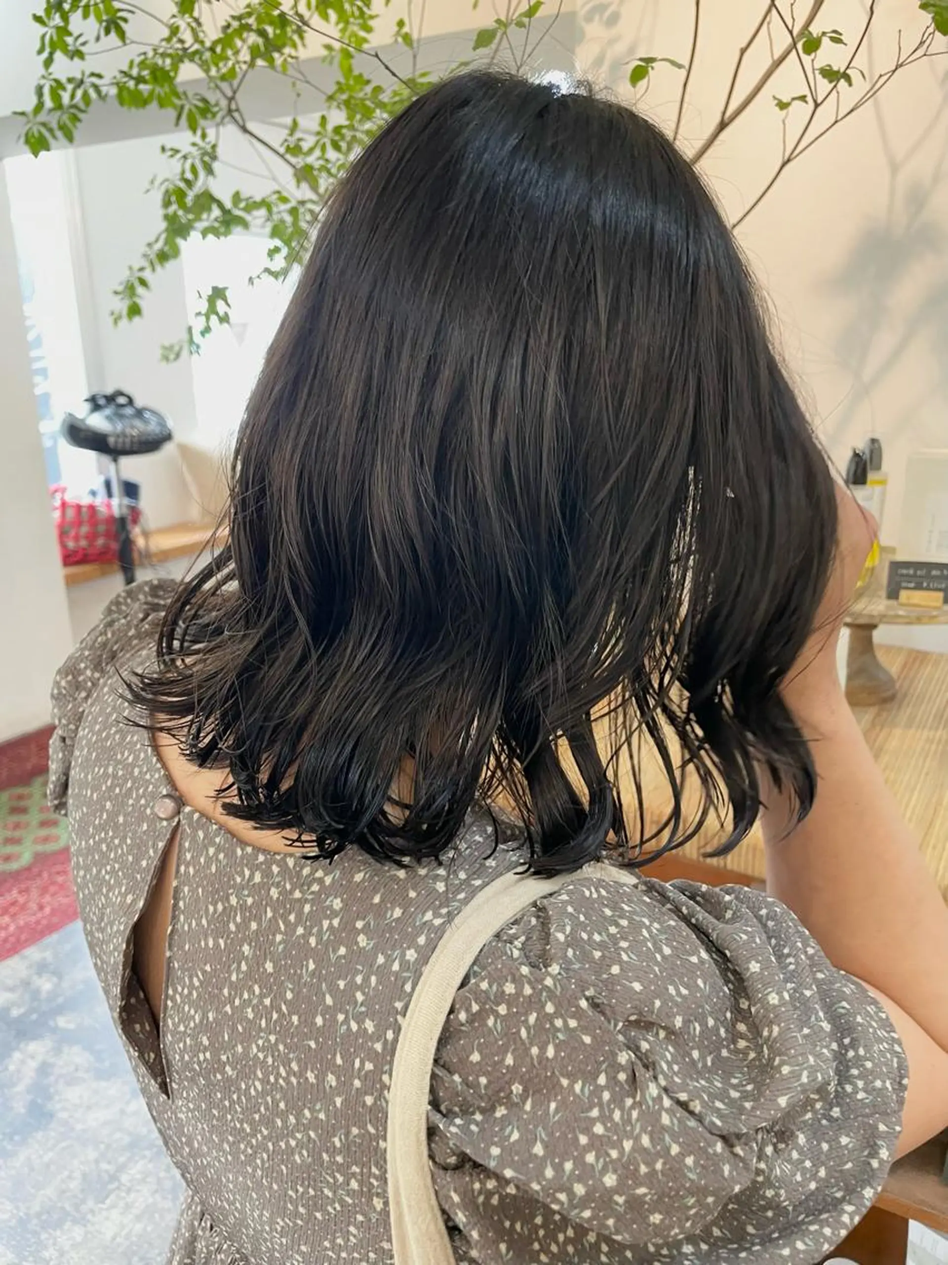 ミディアム パーマ ミディアムパーマ 【arc】Ruri コテ巻き風パーマのヘアスタイル