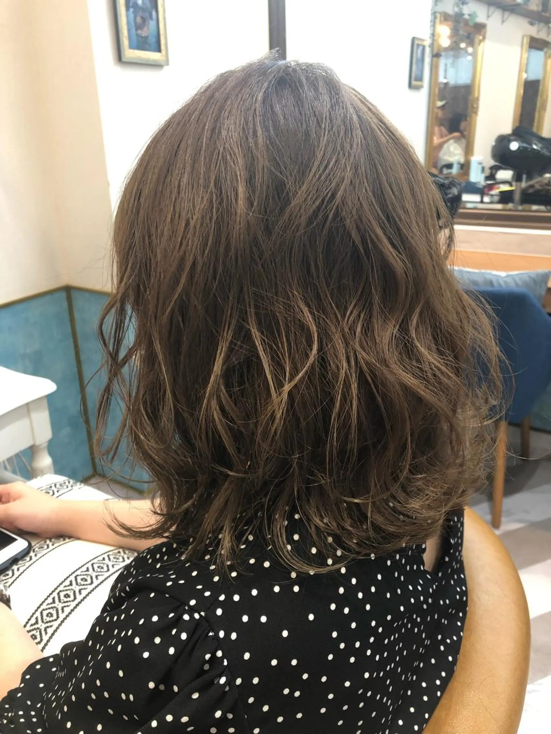 ミディアム 髪質改善縮毛矯正 リピートNo.1米倉のヘアスタイル