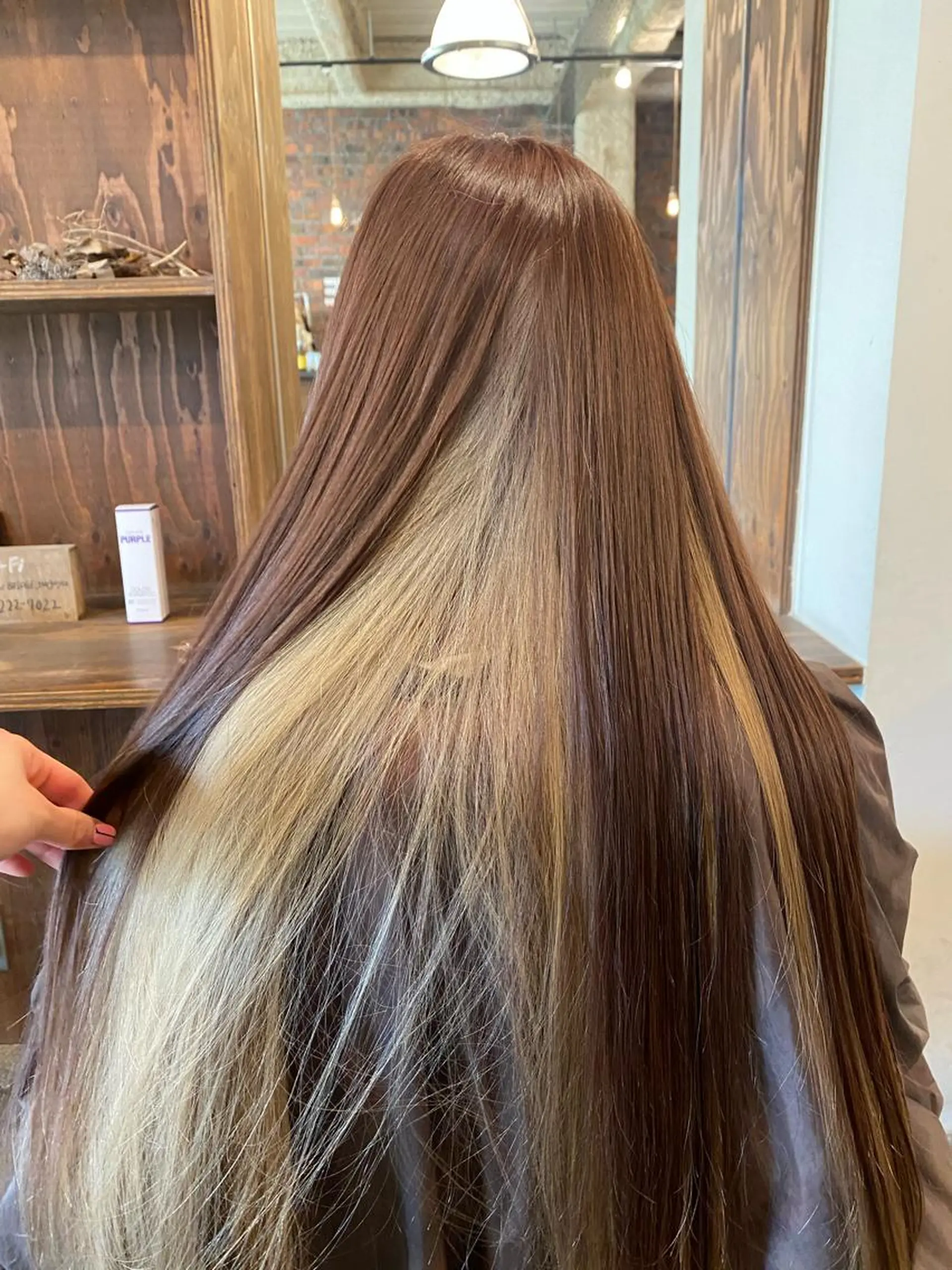 ロング the BRIDGE 加藤みのりのヘアスタイル