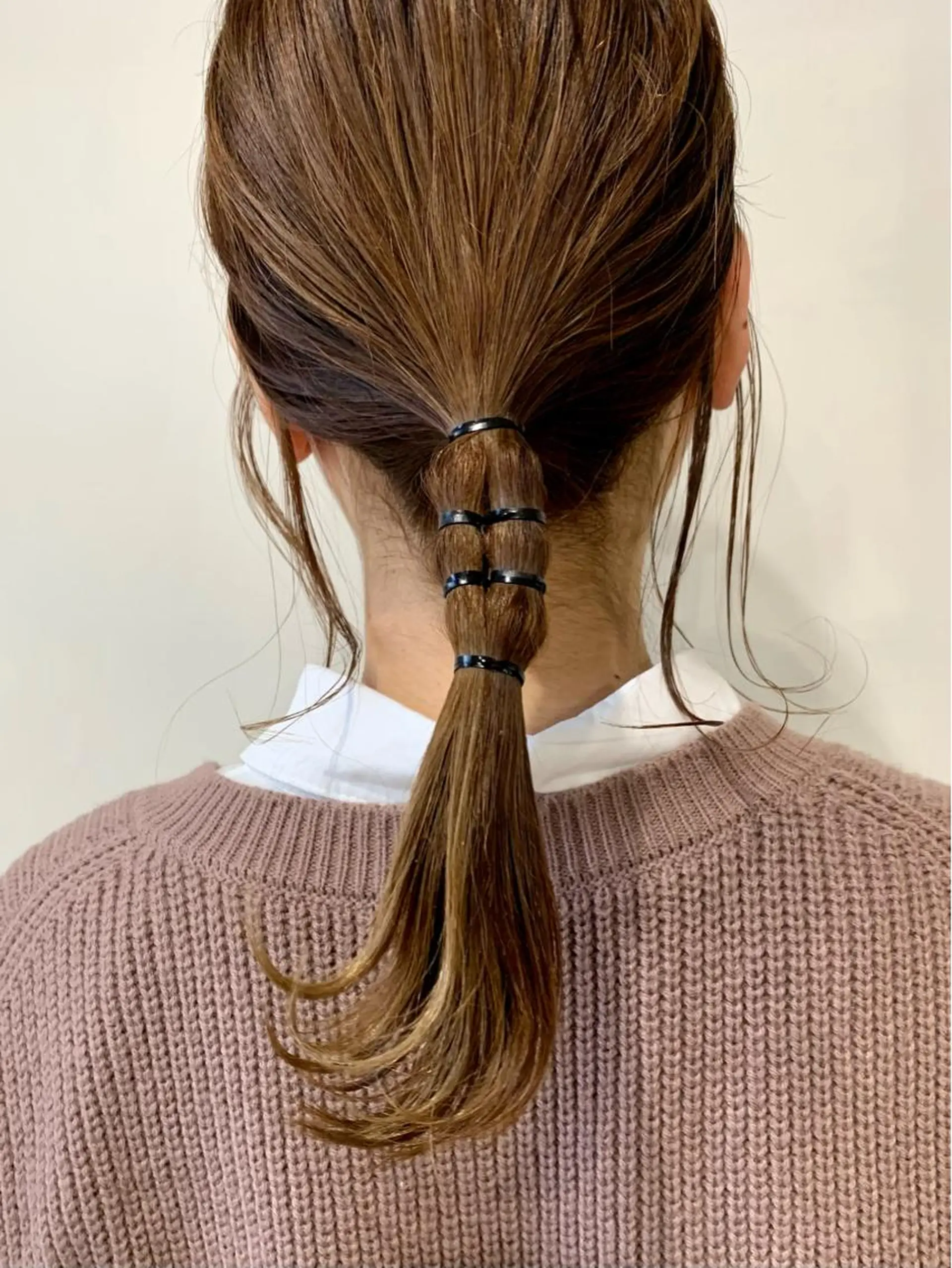 ヘアアレンジ 簡単アレンジ ハイトーンカラー RYUのヘアスタイル