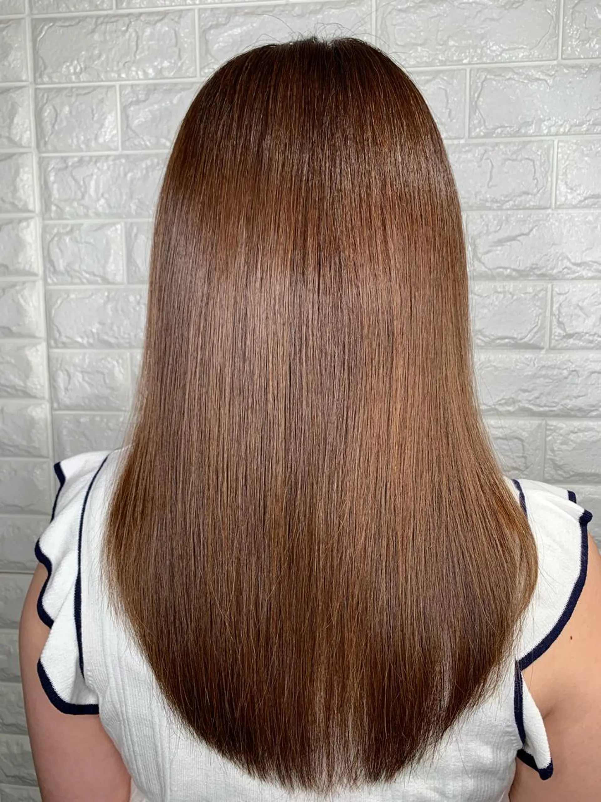 ロング カラー ヘアアレンジ アクアカラー 髪質改善 縮毛矯正 トリートメント カット ヘアカラー 縮毛矯正 トリートメント ヘッドスパ Lee東三国 店長 谷辻誠志のヘアスタイル