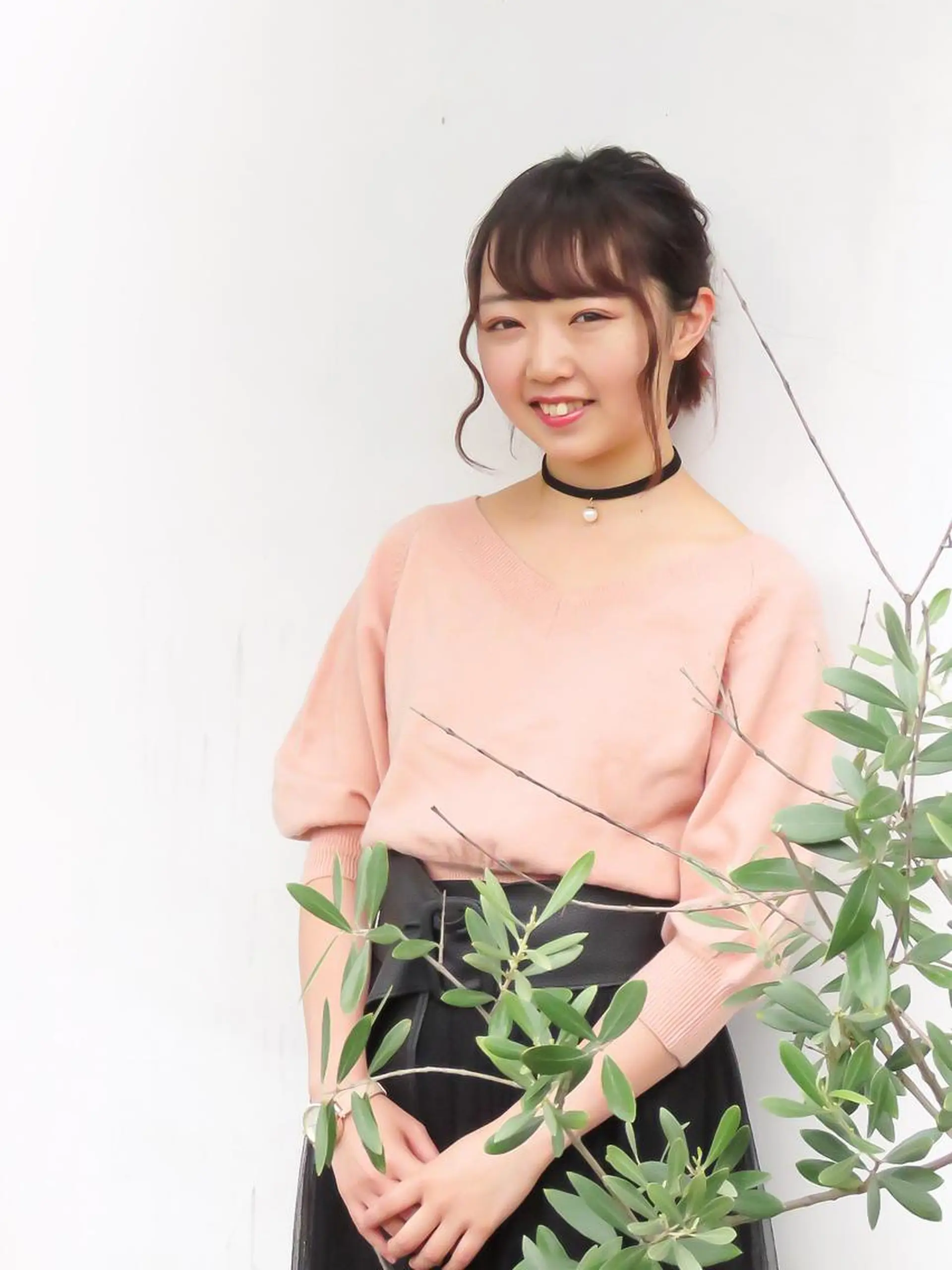 ミディアム ヘアアレンジ marie-anne 浜松元目店のヘアスタイル