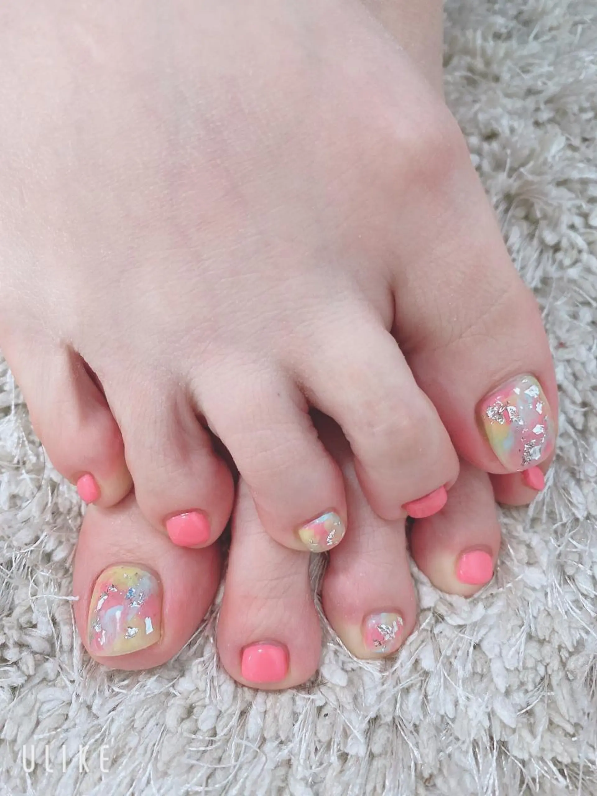 ネイル フットネイル 森山 舞のネイルデザイン