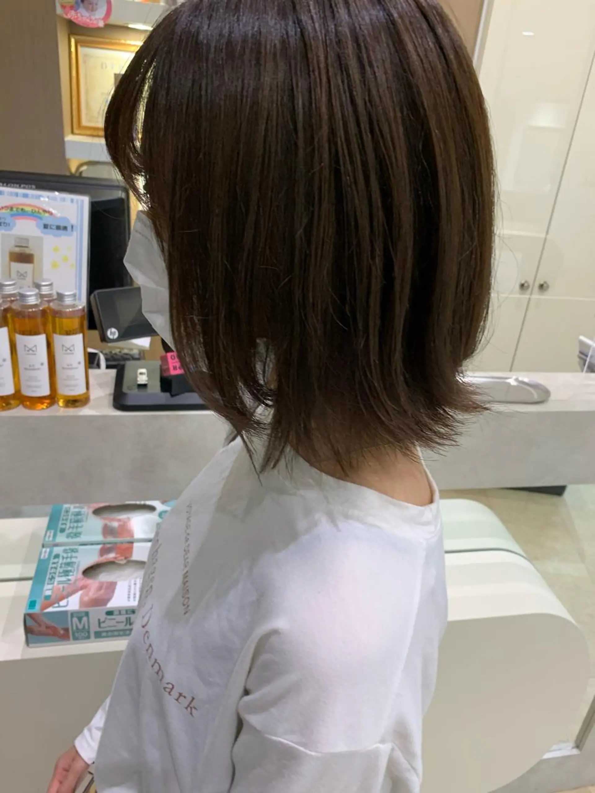 ミディアム 西新/siohair 2nd/石尾刻矢のヘアスタイル