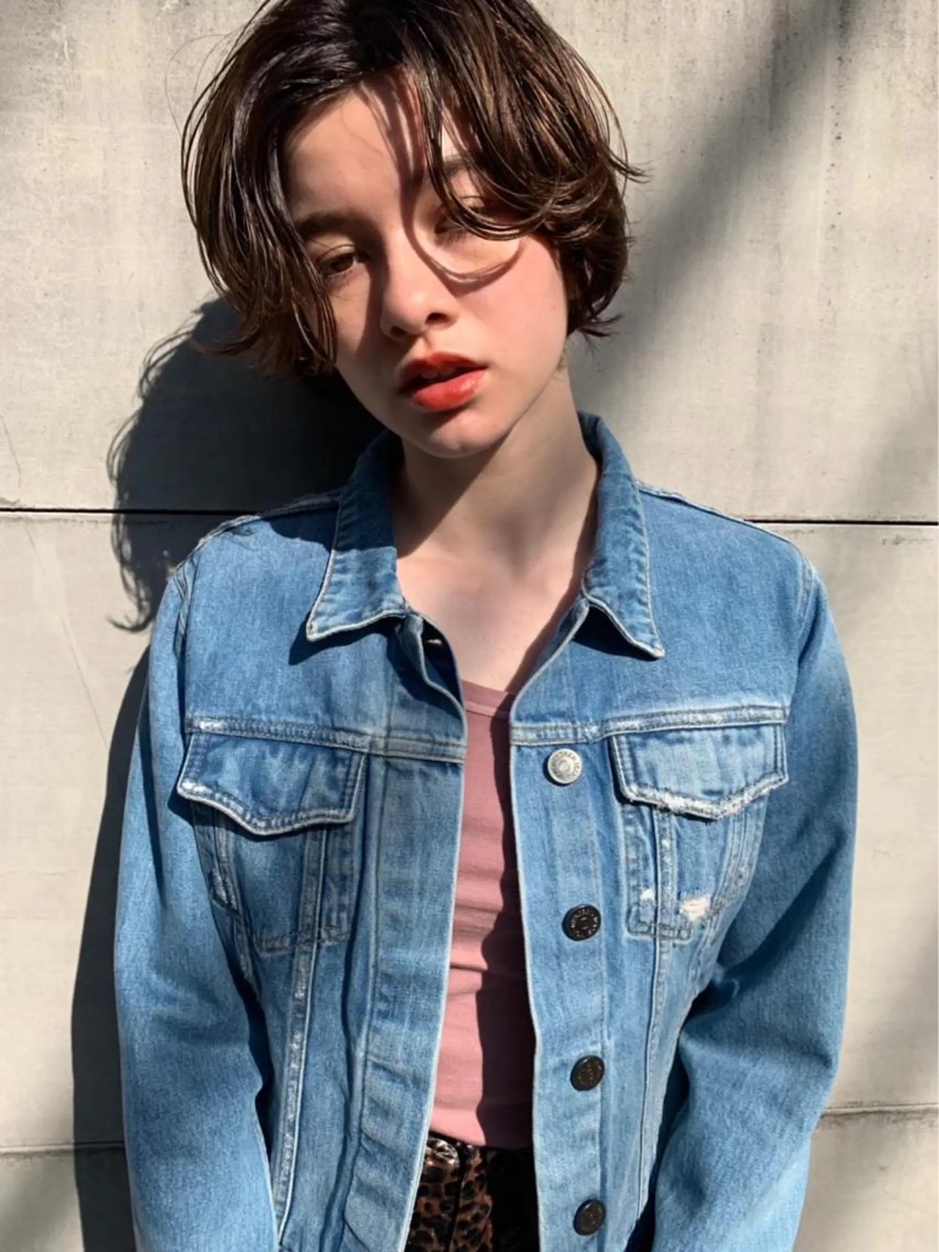 ロング カラー ブリーチ 透明感カラー ブリーチなしカラー ボブ/レイヤー /河内温太のヘアスタイル