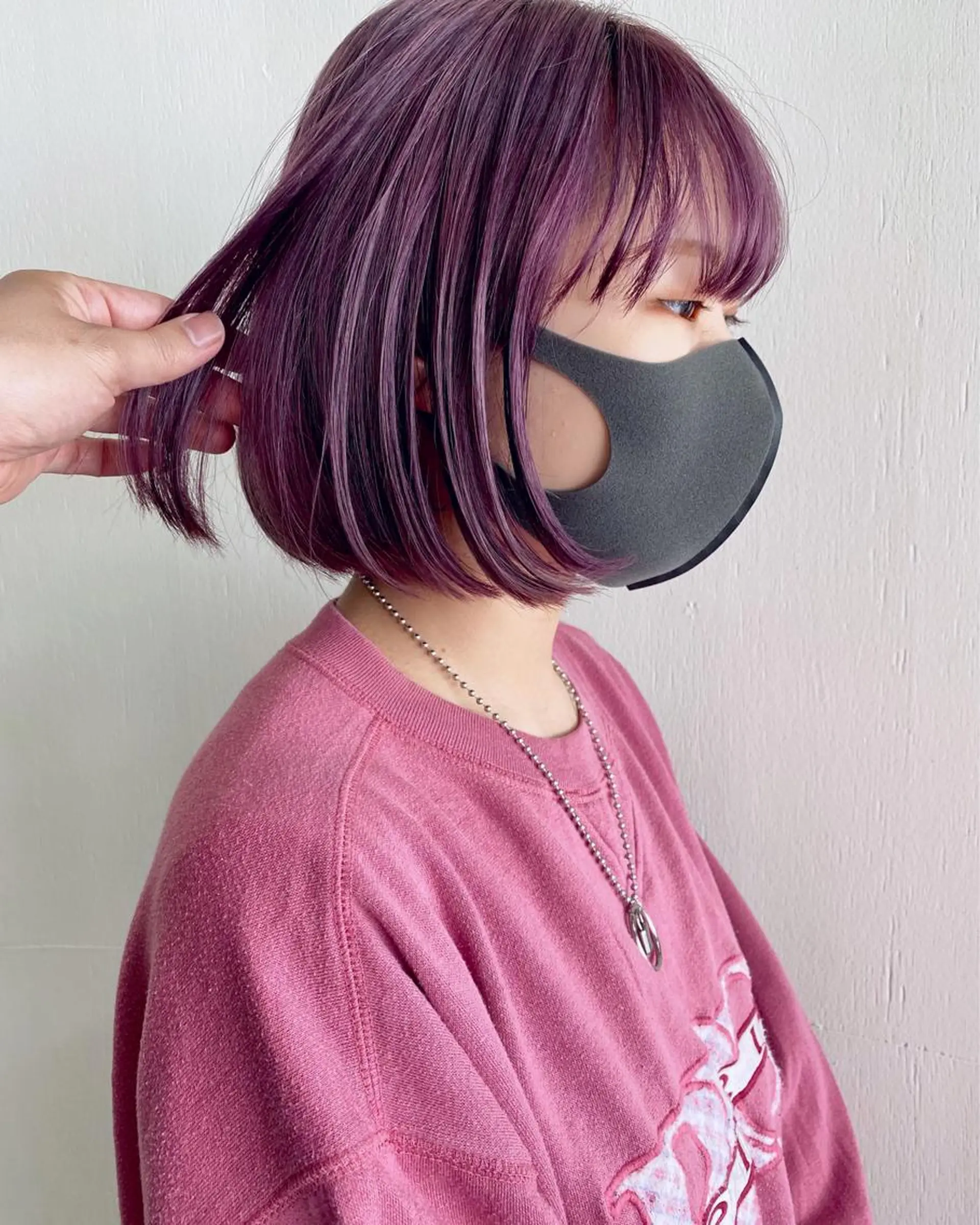 ミディアム カラー LOVESTOIKE 堂本のヘアスタイル