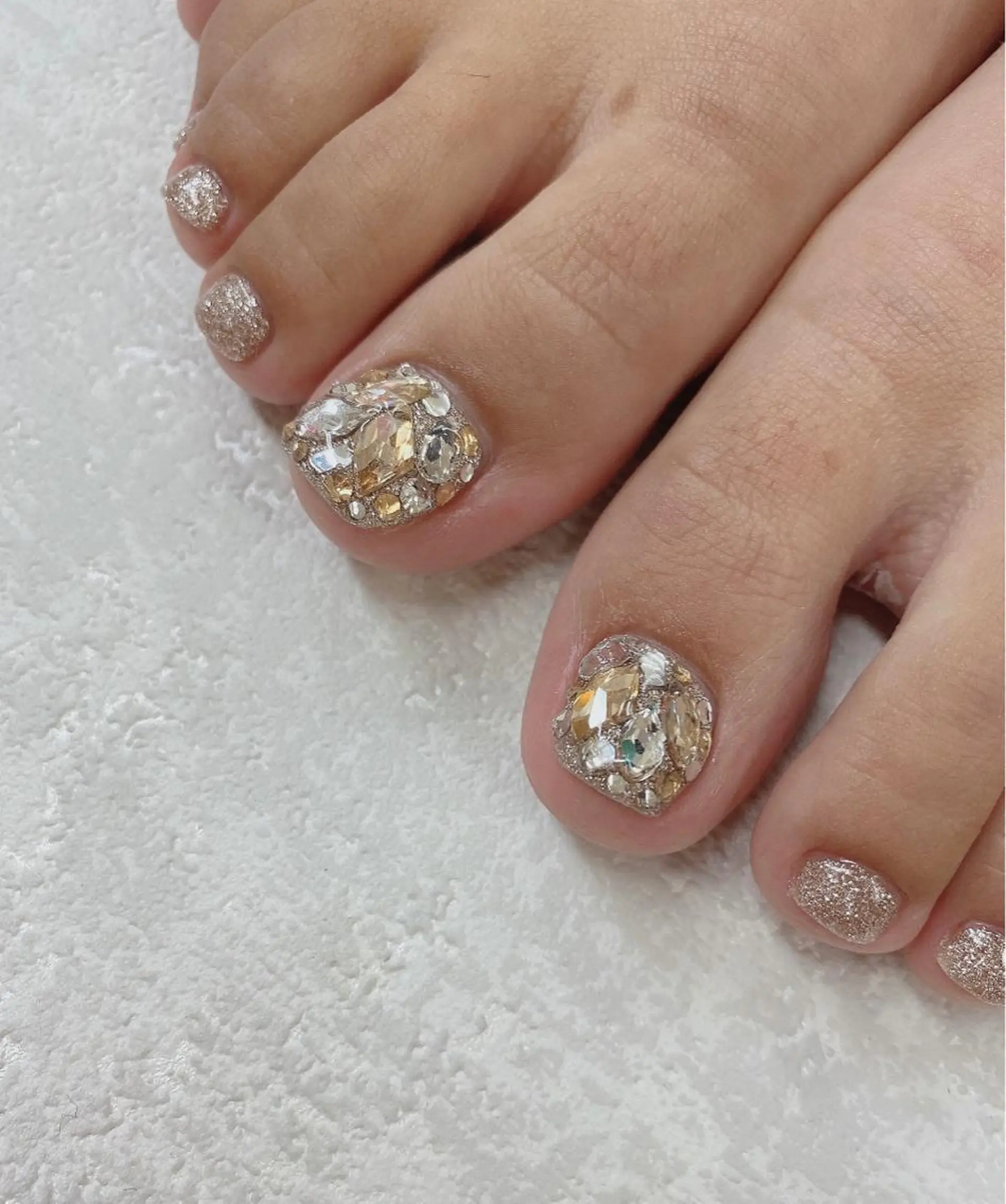 ショート フットネイル JNA認定講師🌸 RIEのネイルデザイン