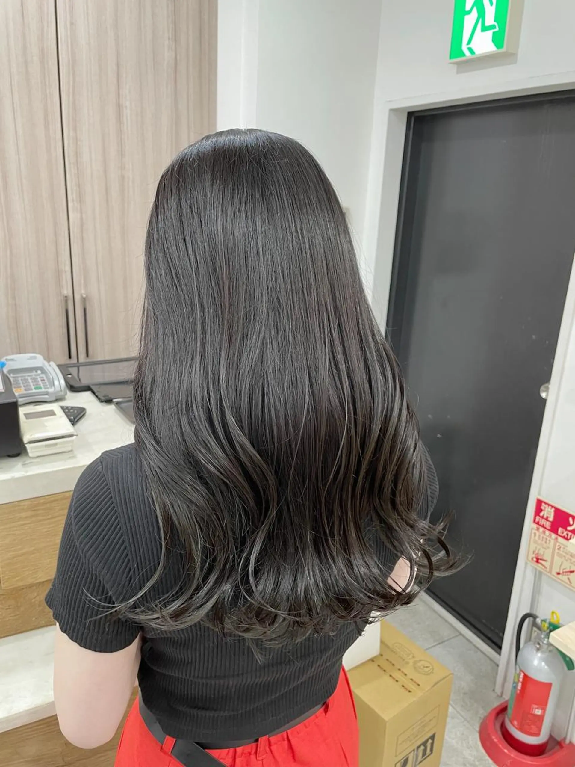 セミロング 宍戸 秀斗のヘアスタイル
