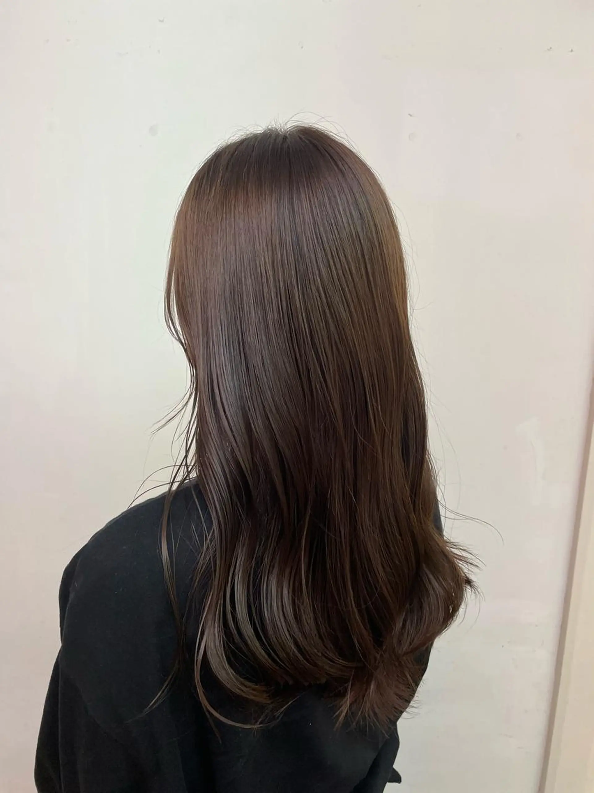 ミディアム カラー ブラウンカラー マロンブラウン 髪質改善 トリートメント ⚡️学芸大学 川上拓真⚡️のヘアスタイル