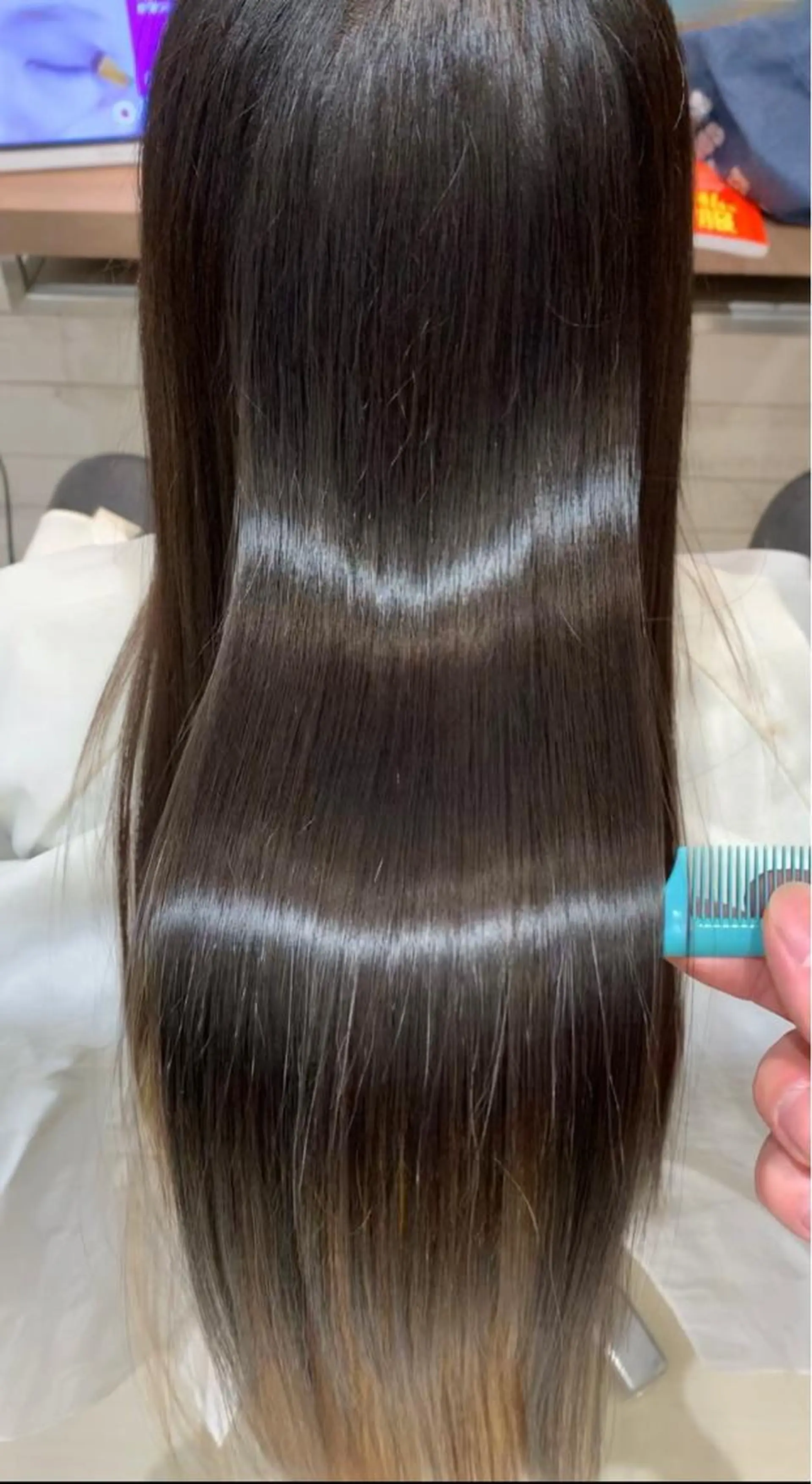 ロング トリートメント カット ヘアカラー 内藤　宏紀 tidasmileのヘアスタイル